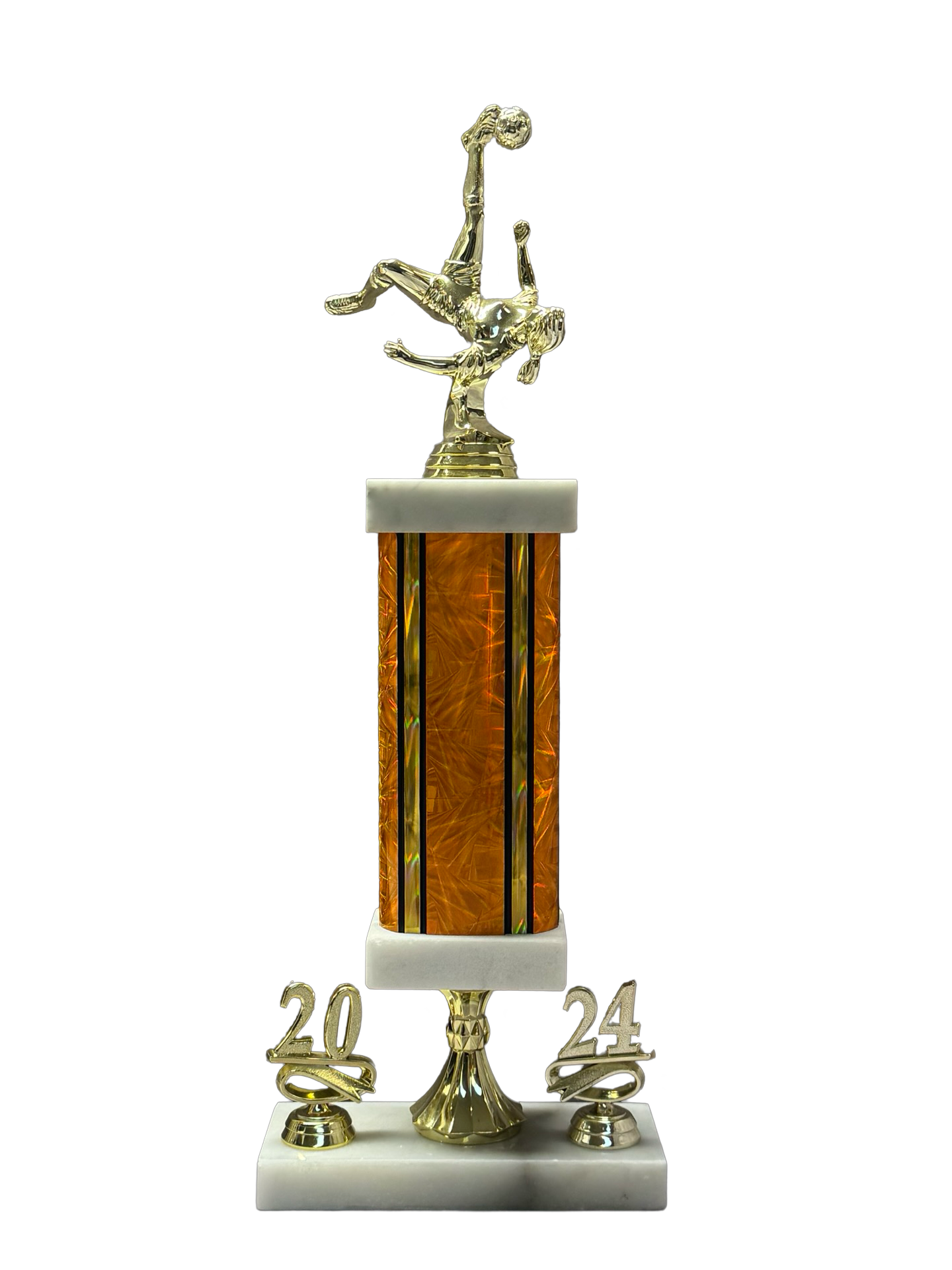 Single Rectangle Column with Diamond Stem and Double Trim