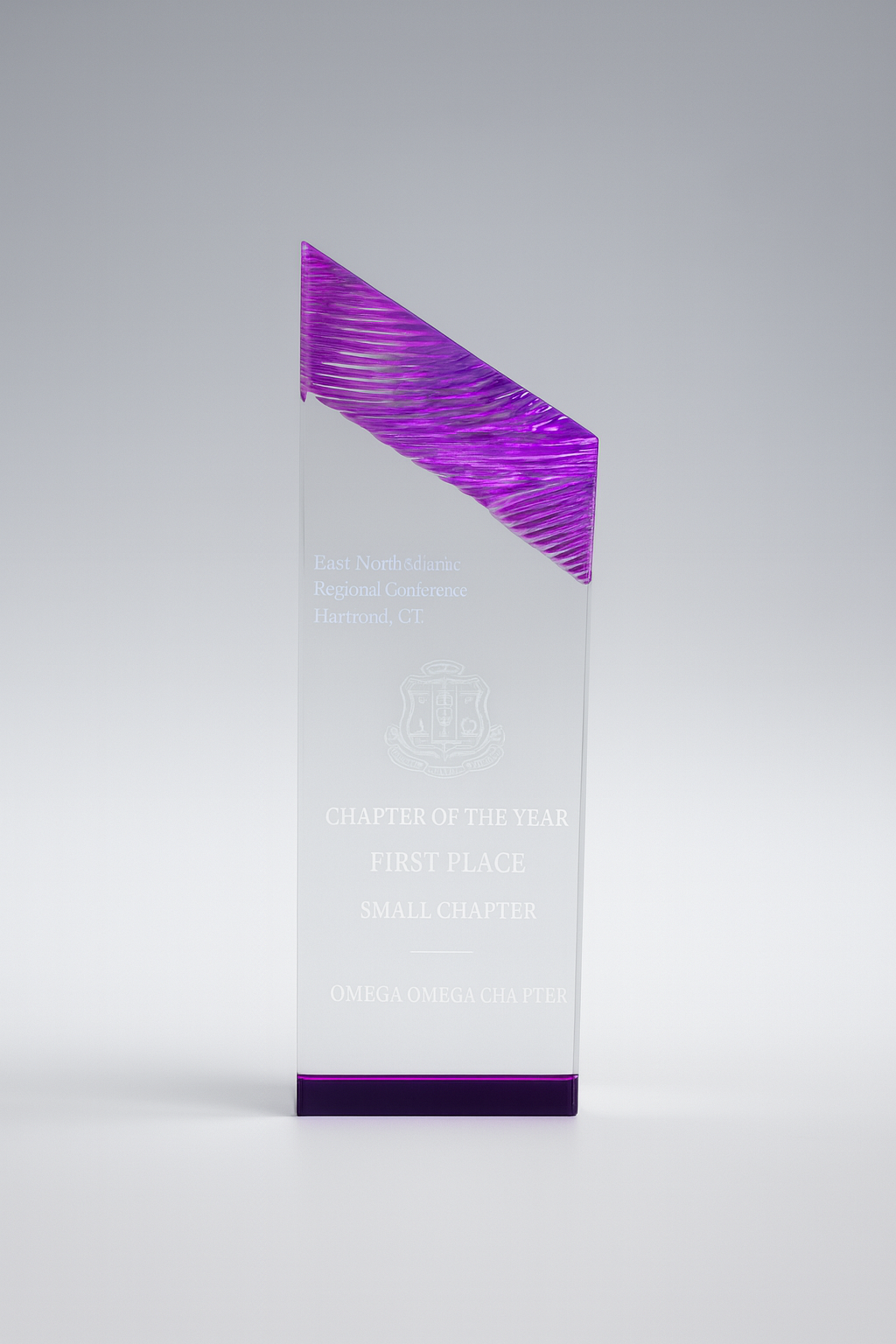 Acrylic Carved Tower