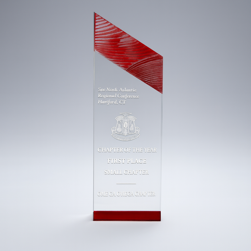 Acrylic Carved Tower