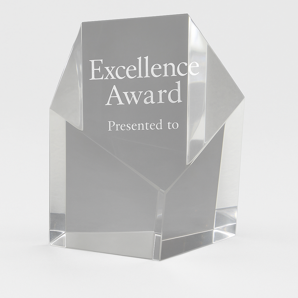 Crystal Tower Paperweight