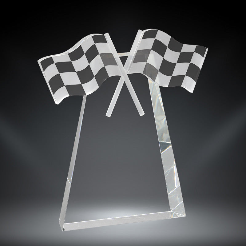 Crystal Racing Flags Award