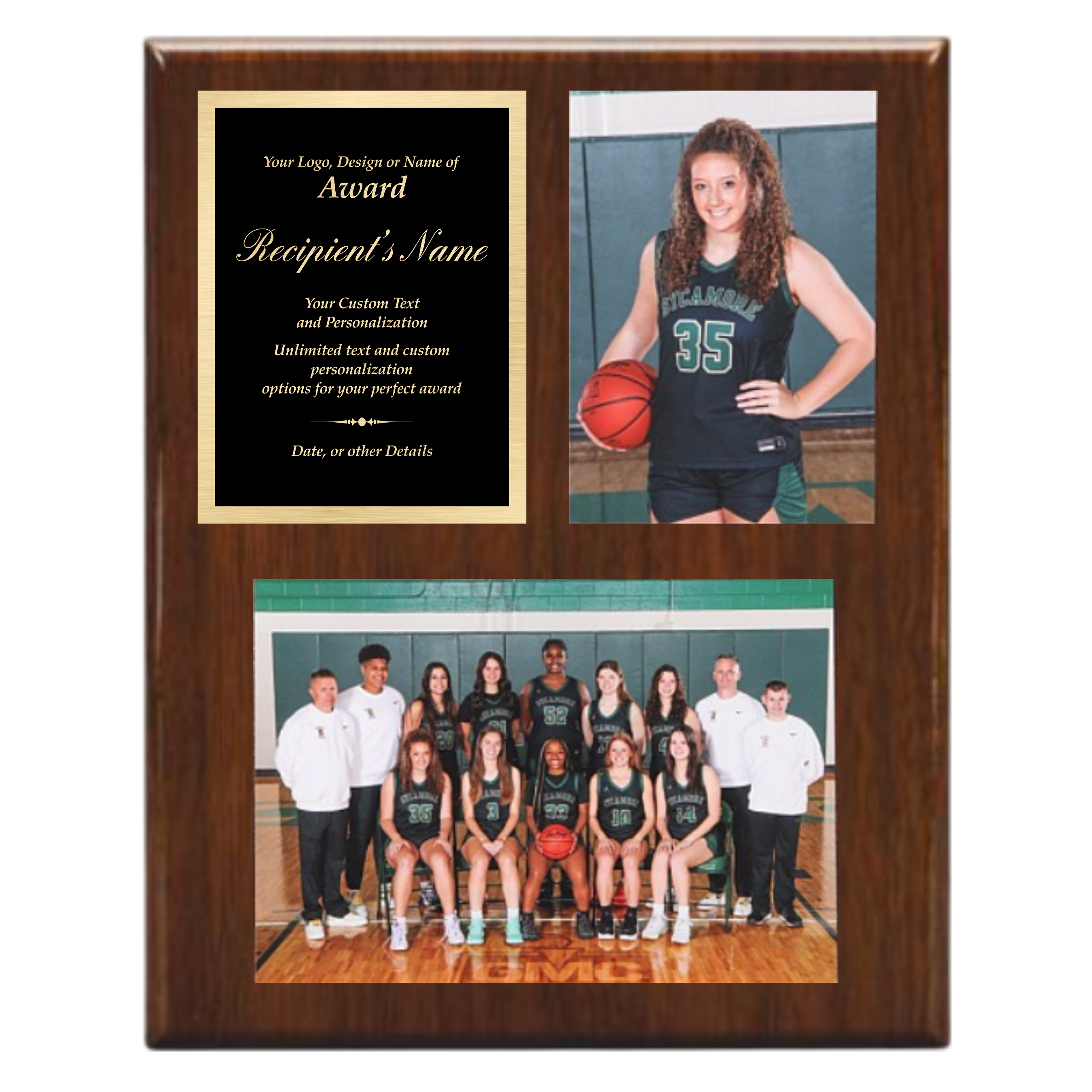 Double Photo Plaques