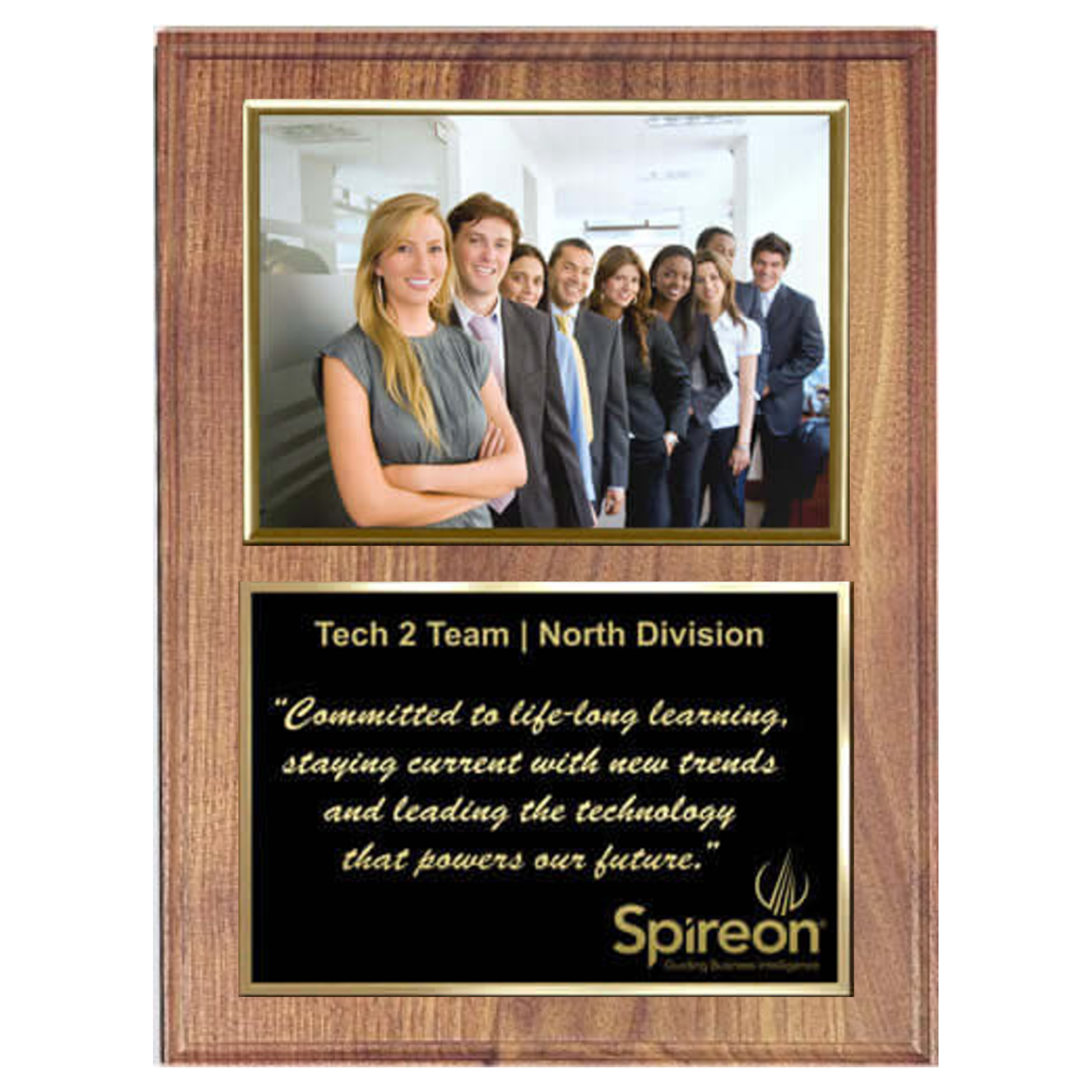 Gold Frame Photo Plaques