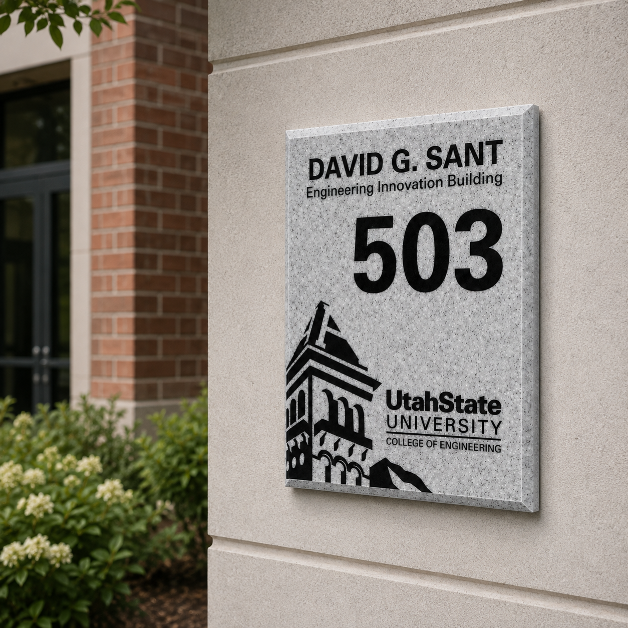 AcrylaStone Indoor & Outdoor Plaque