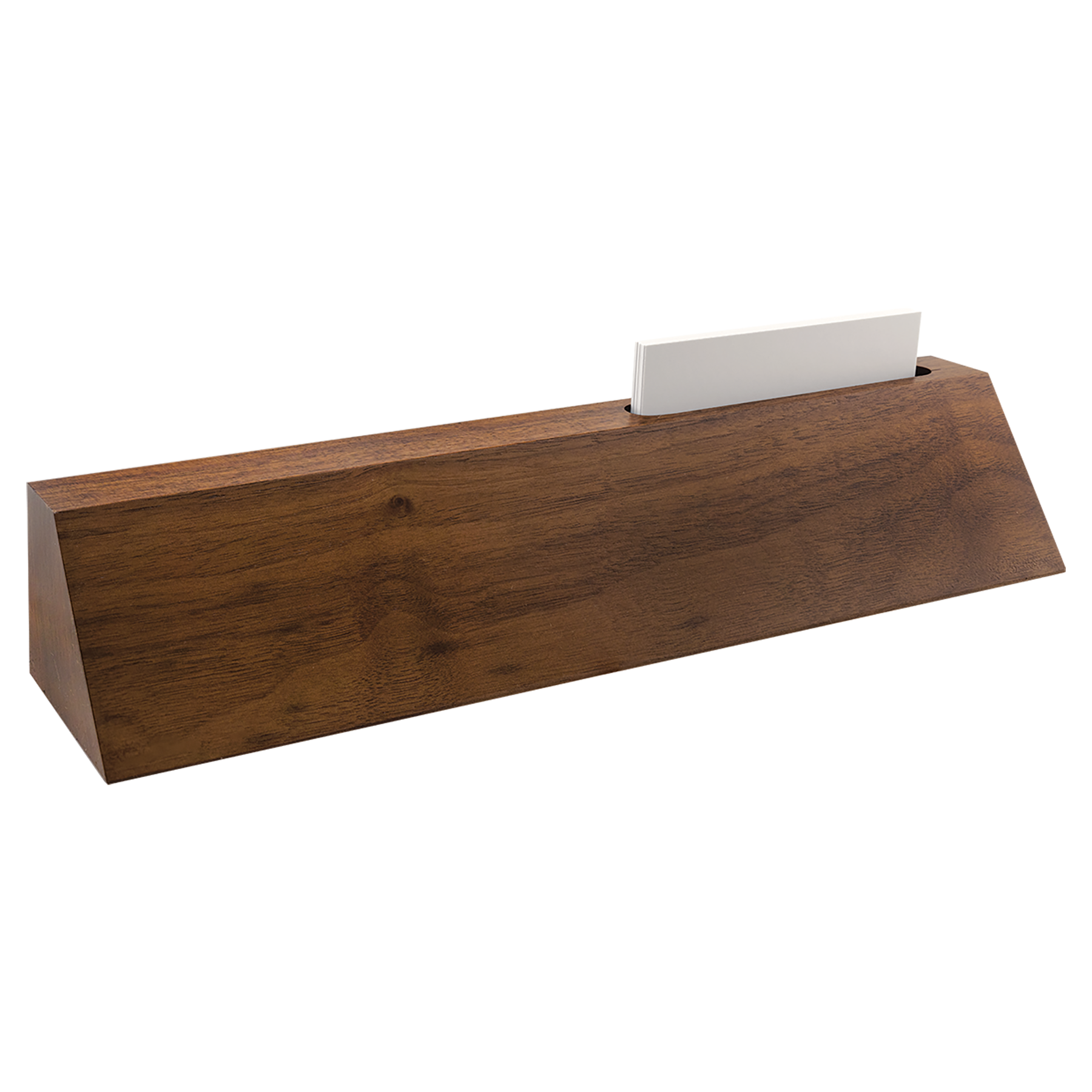 Walnut Desk Plate