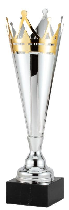 Silver and Gold Crown Cup