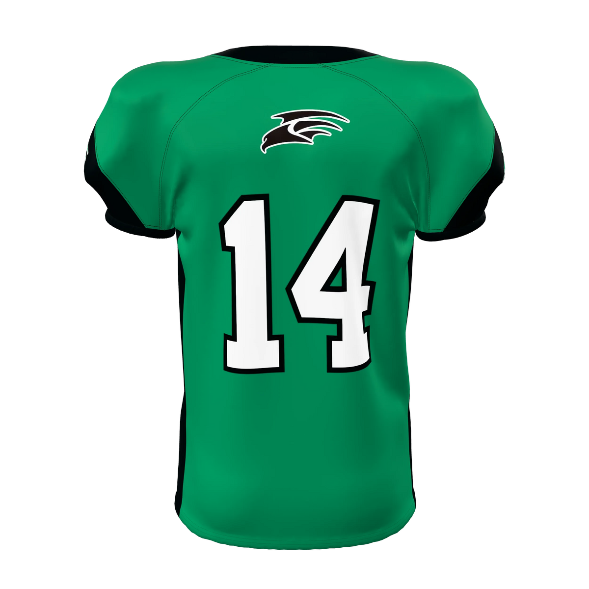 Custom Sublimated Men's & Youth V-Neck Football Jersey — supplier view 4