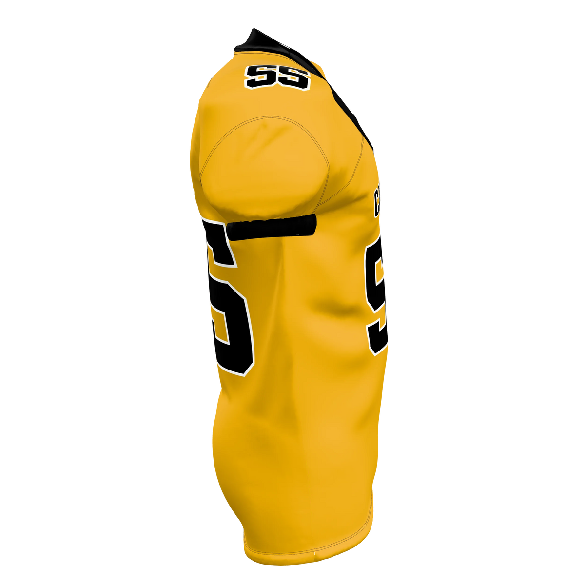 Custom Sublimated Men's & Youth Straight-Bottom Football Game Jersey — supplier view 5