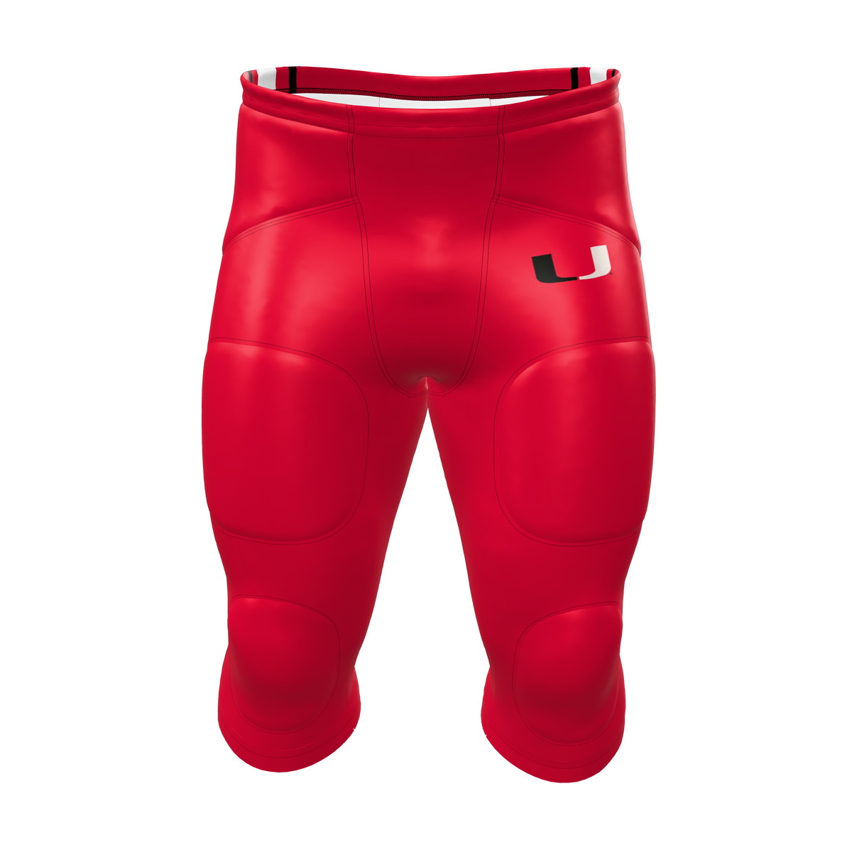 Custom Sublimated Men's & Youth Integrated Football Pants — supplier view 1
