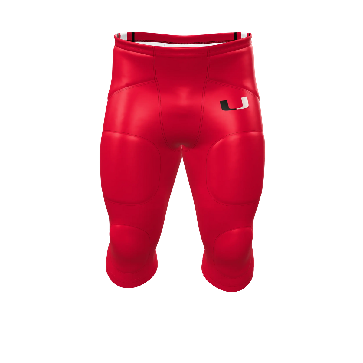 Custom Sublimated Men's & Youth Integrated Football Pants — supplier view 6