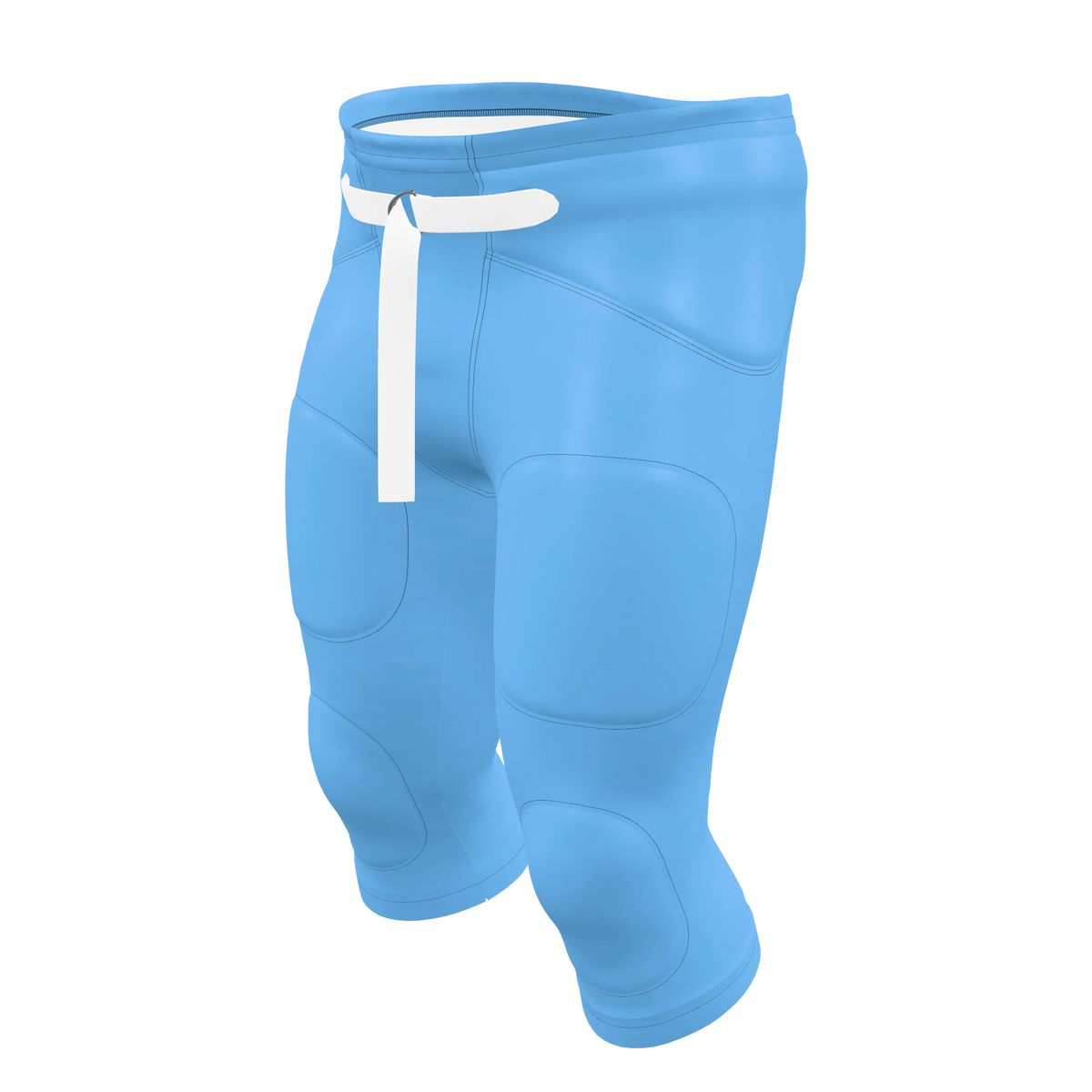 Custom Sublimated Men's & Youth Integrated Belt Football Pants — supplier view 2