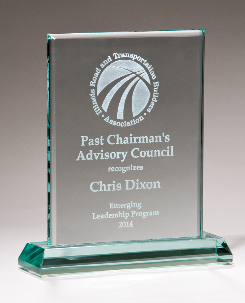 Premium Series Jade Glass Award