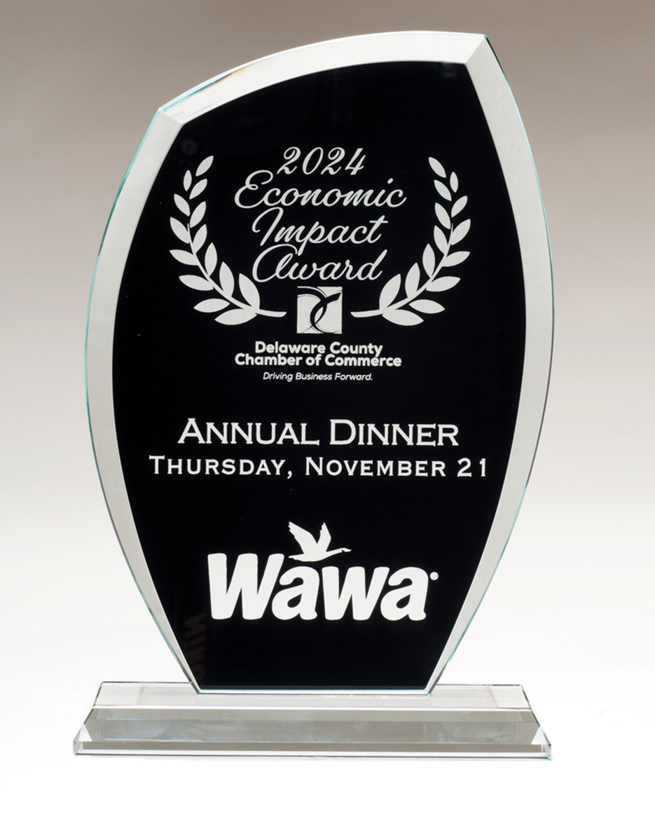 Tidal Series Clear Glass Wih Painted Background