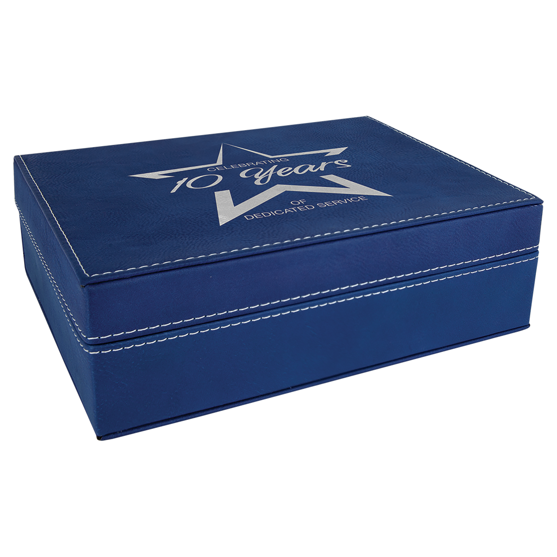 Personalized Leatherette Hinged Gift Box