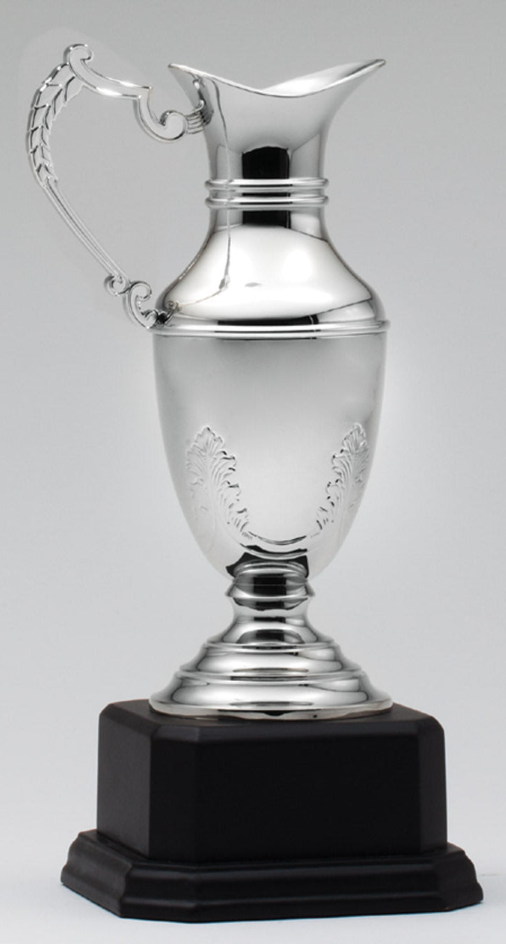 Die Cast Nickel Plated Claret Jug Award