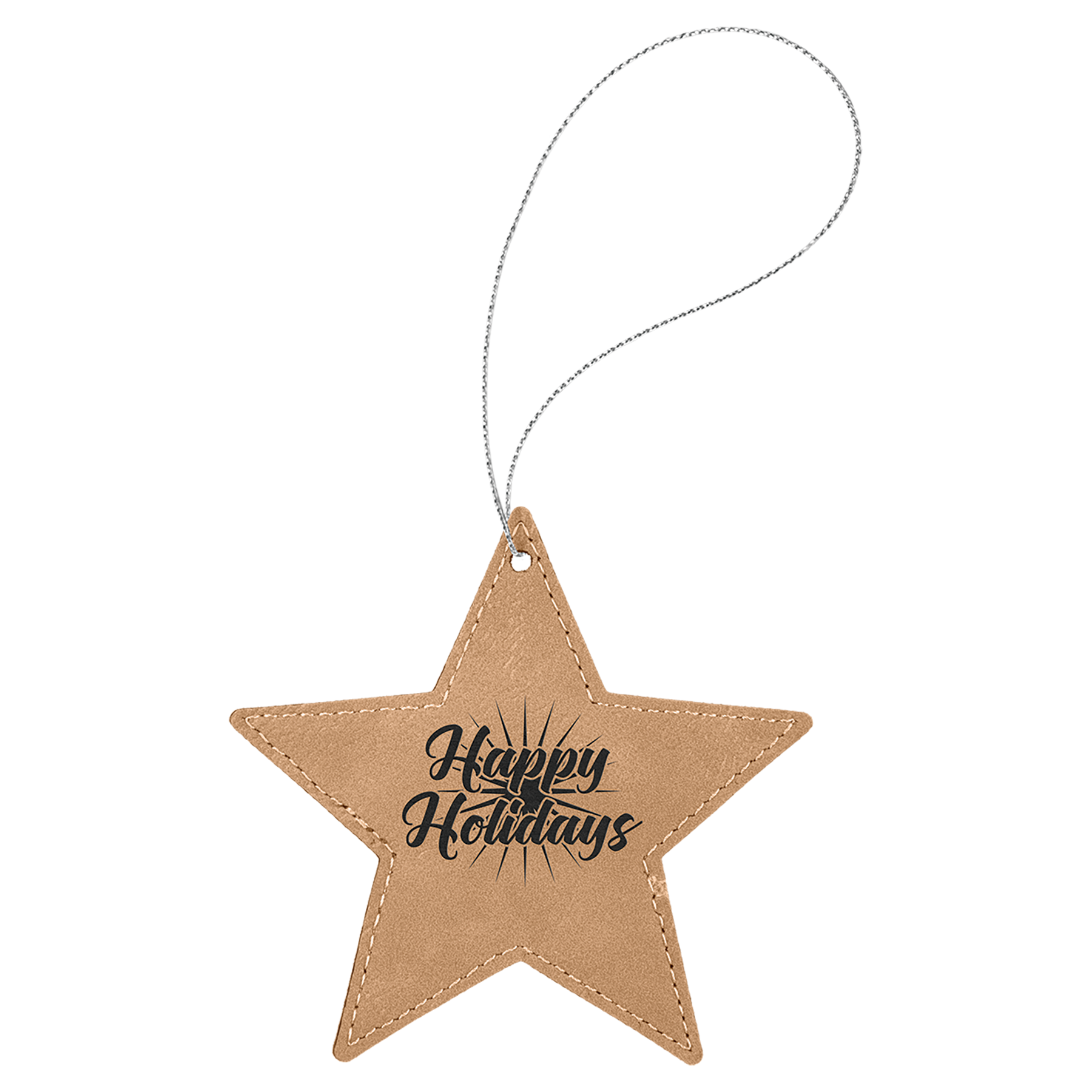 Laserable Leatherette Ornaments