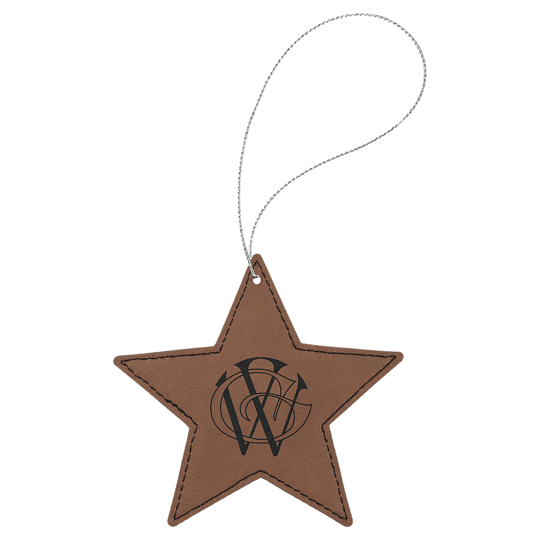 Laserable Leatherette Ornaments