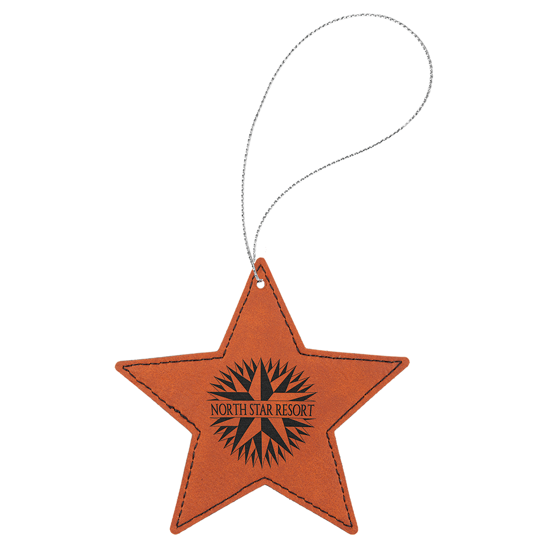 Laserable Leatherette Ornaments