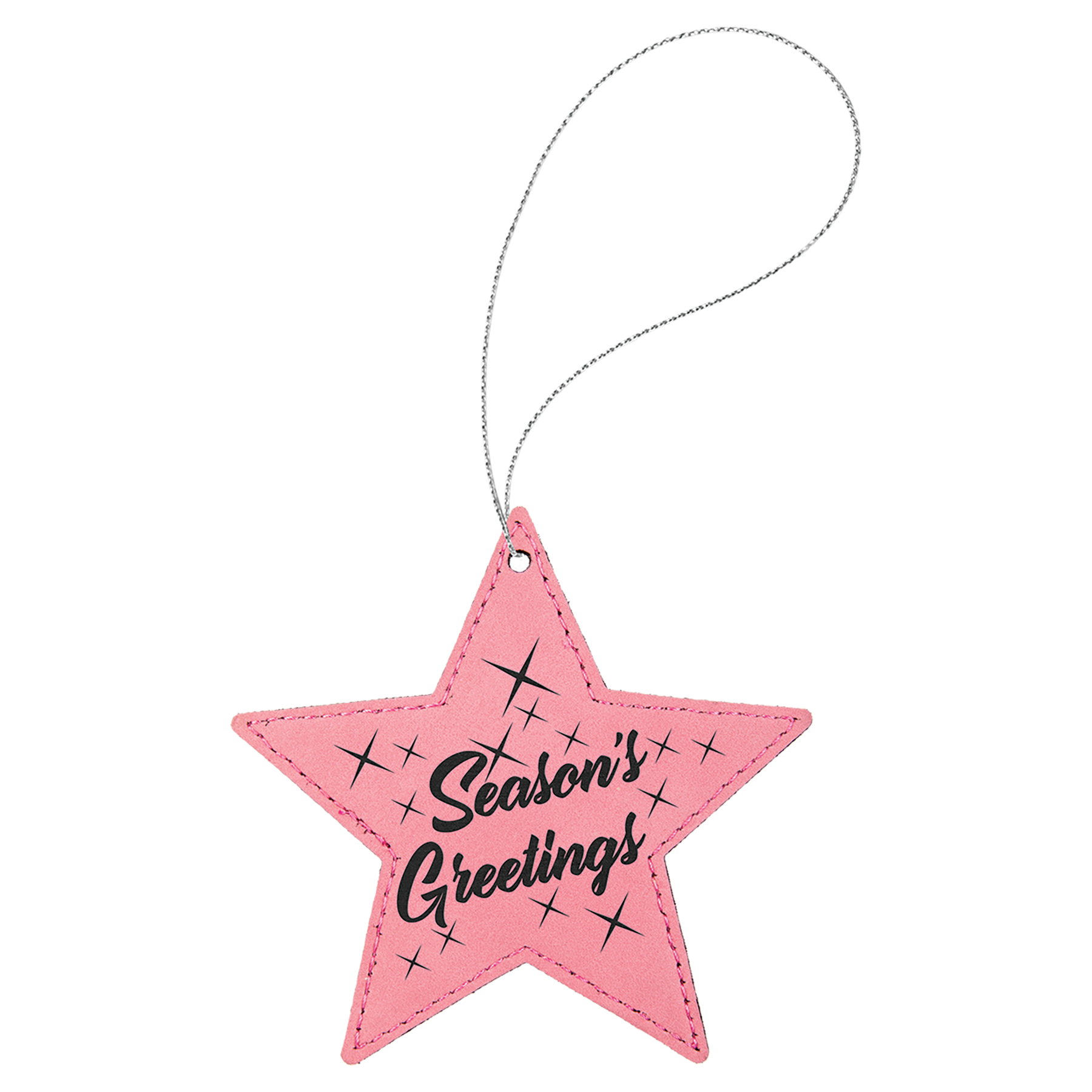 Laserable Leatherette Ornaments