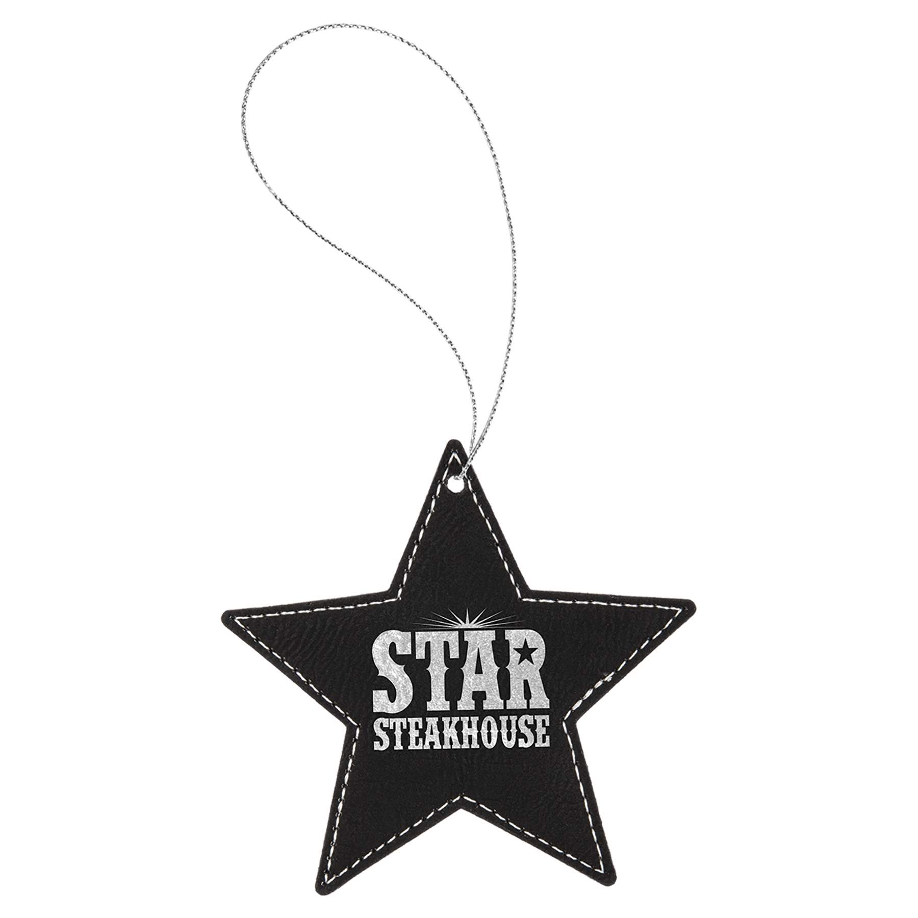 Laserable Leatherette Ornaments