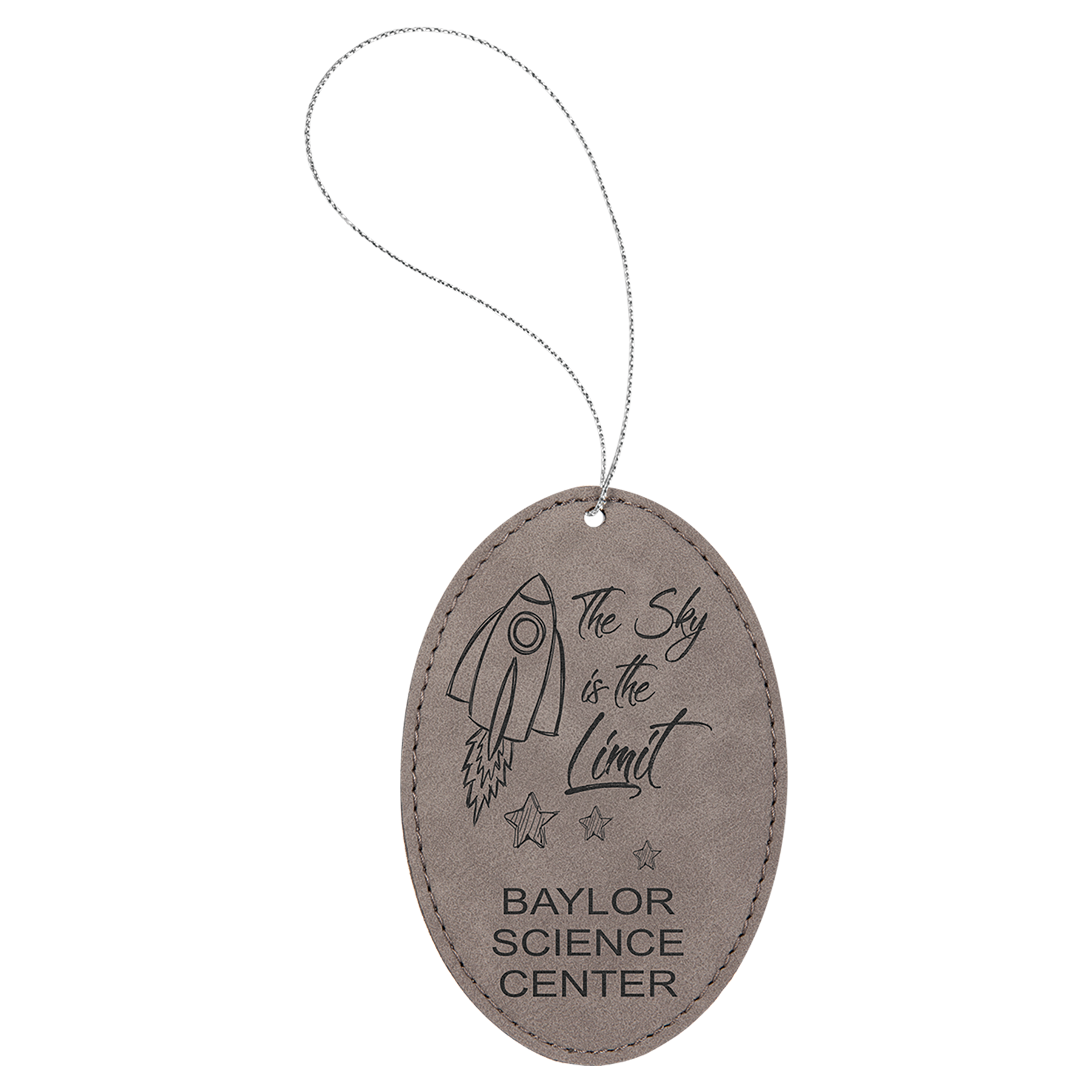 Laserable Leatherette Ornaments