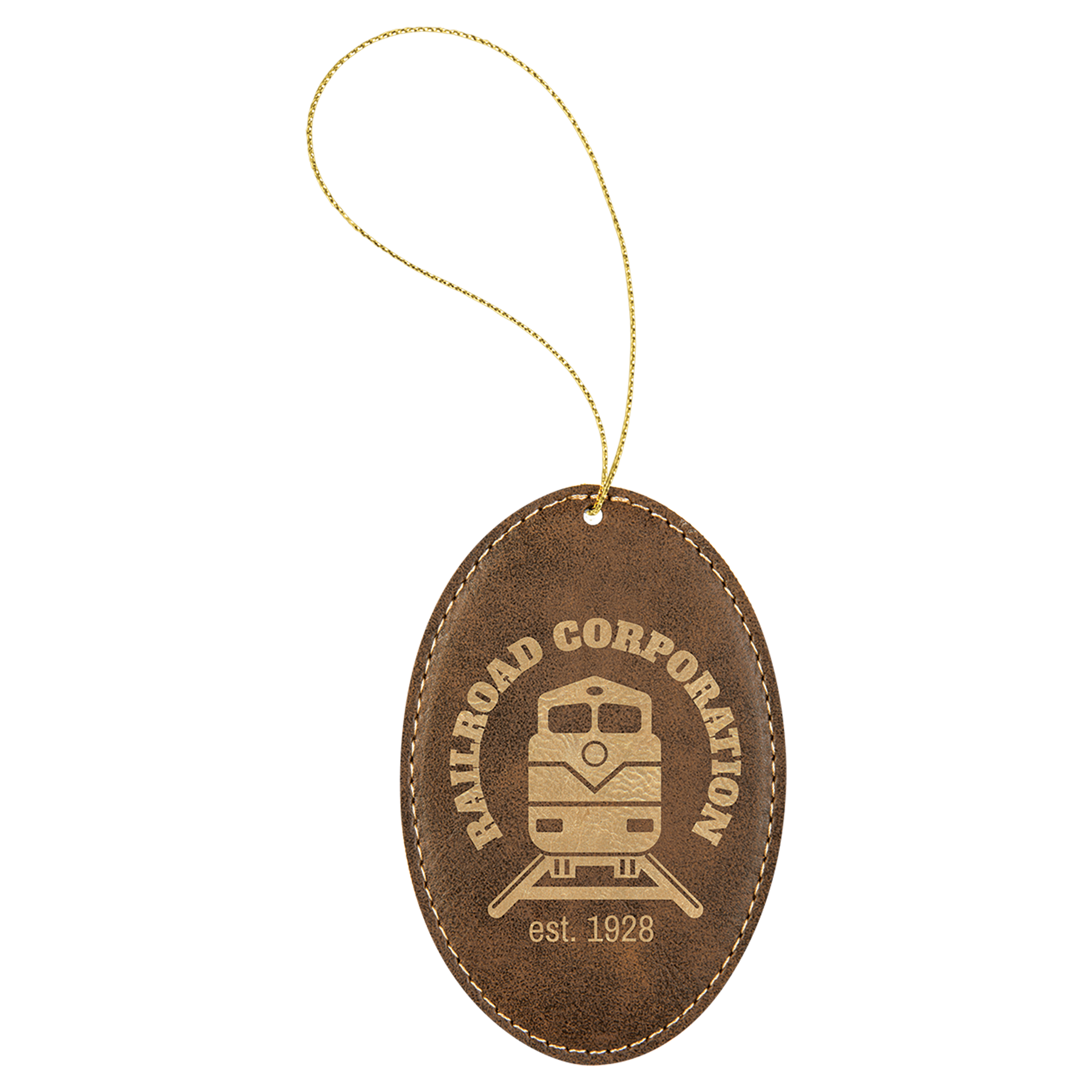 Laserable Leatherette Ornaments