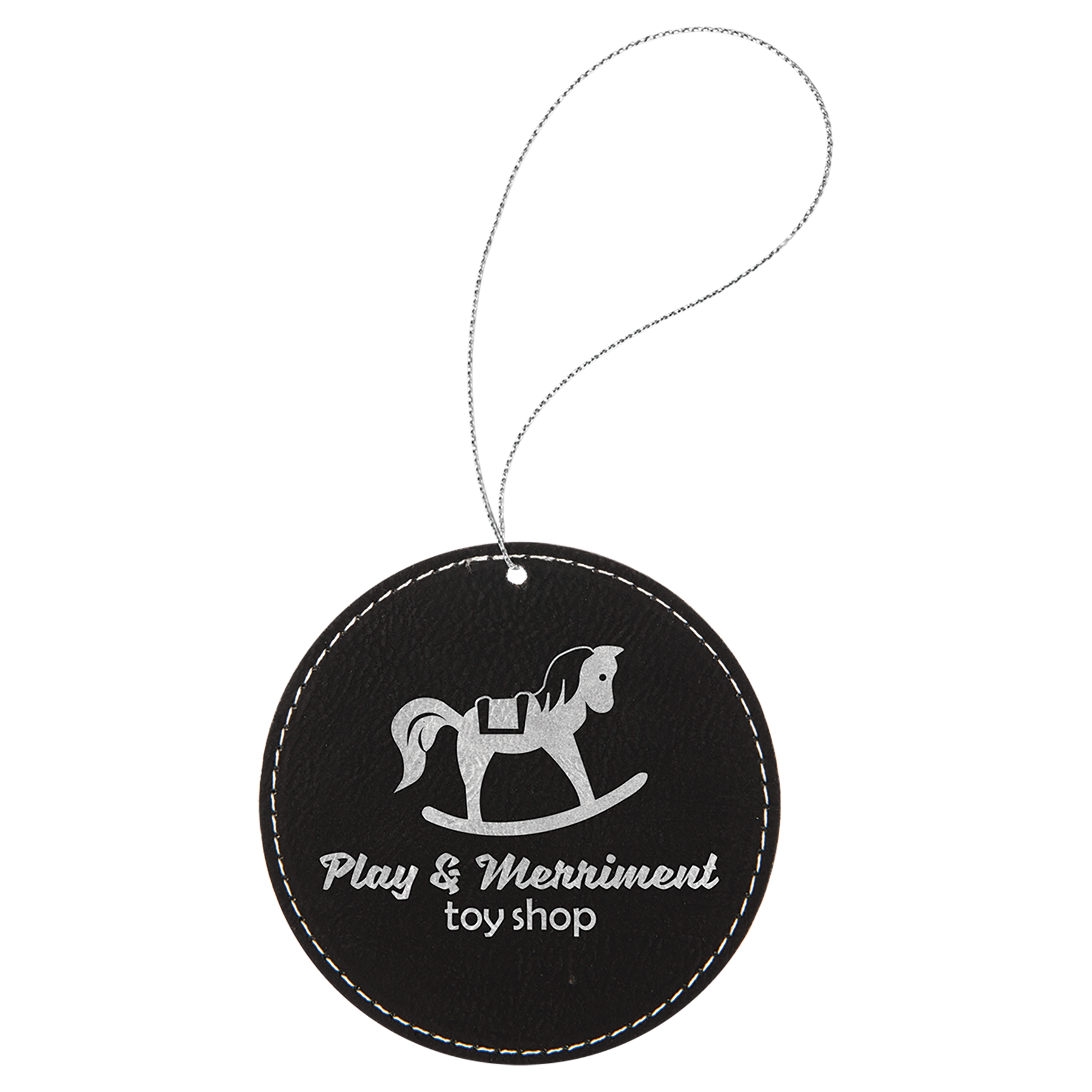 Laserable Leatherette Ornaments