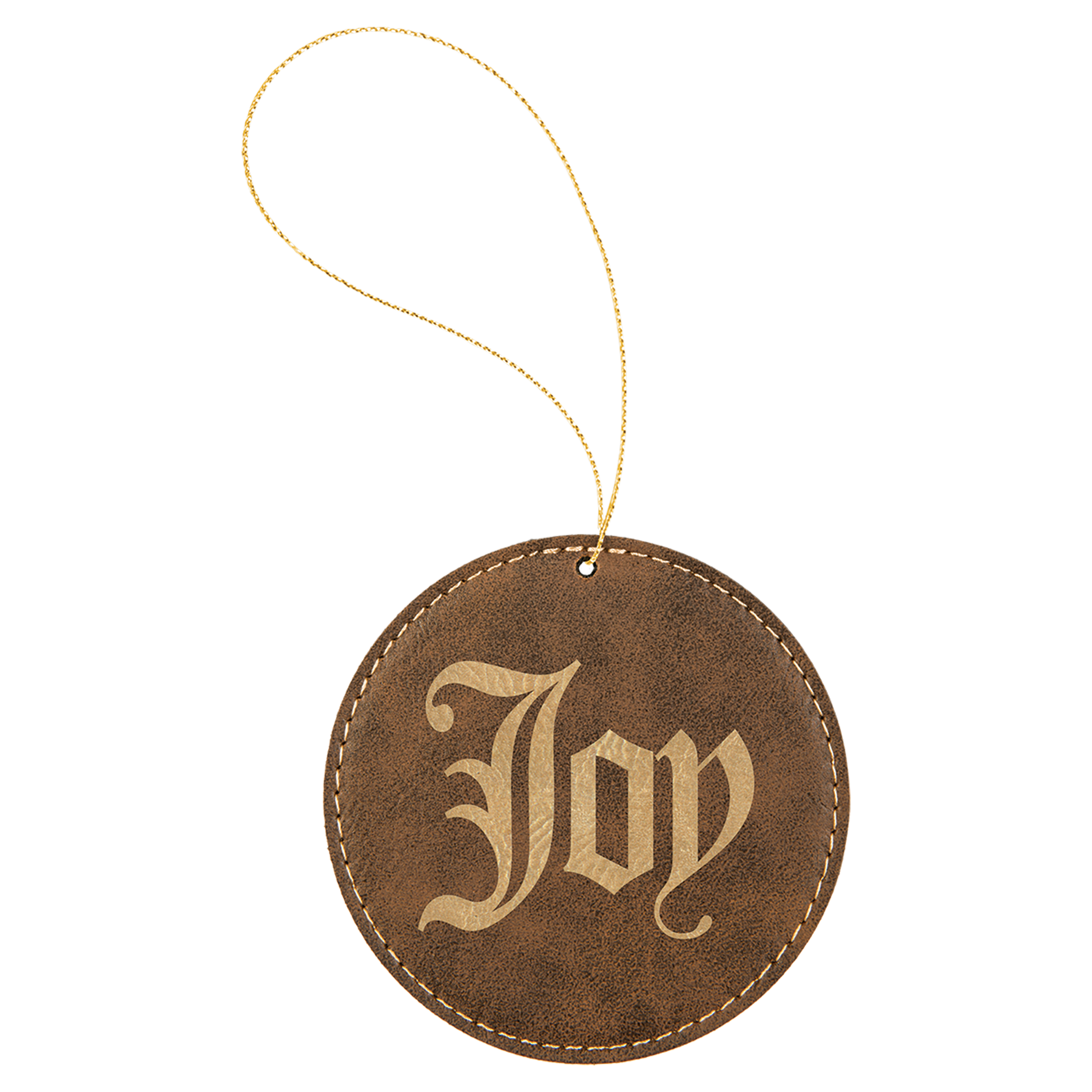 Laserable Leatherette Ornaments