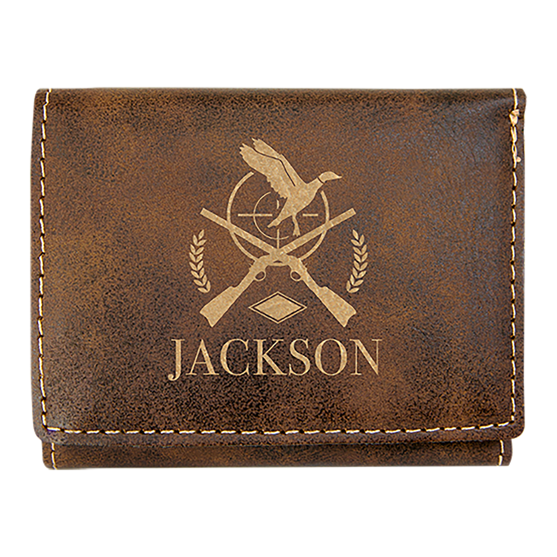 Leatherette Trifold Wallet