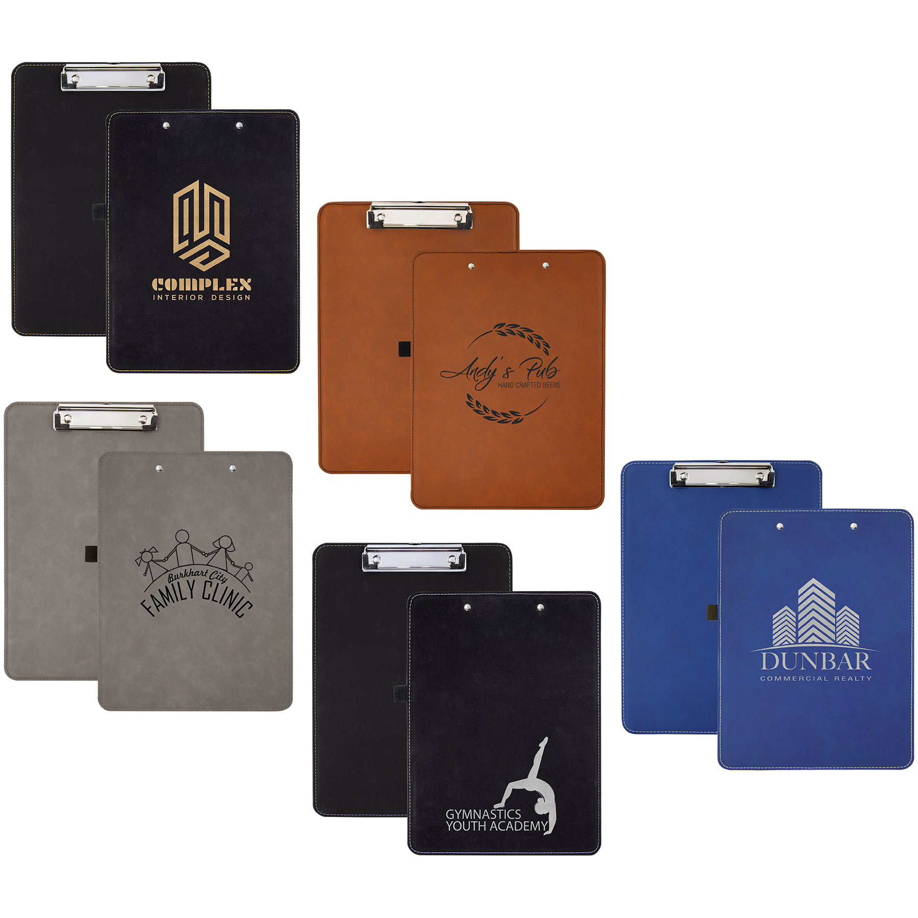 Leatherette Clip Board