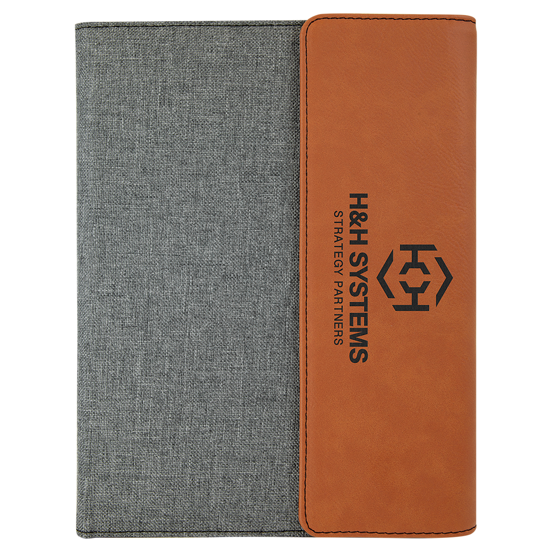 Laserable Leatherette Canvas Portfolios