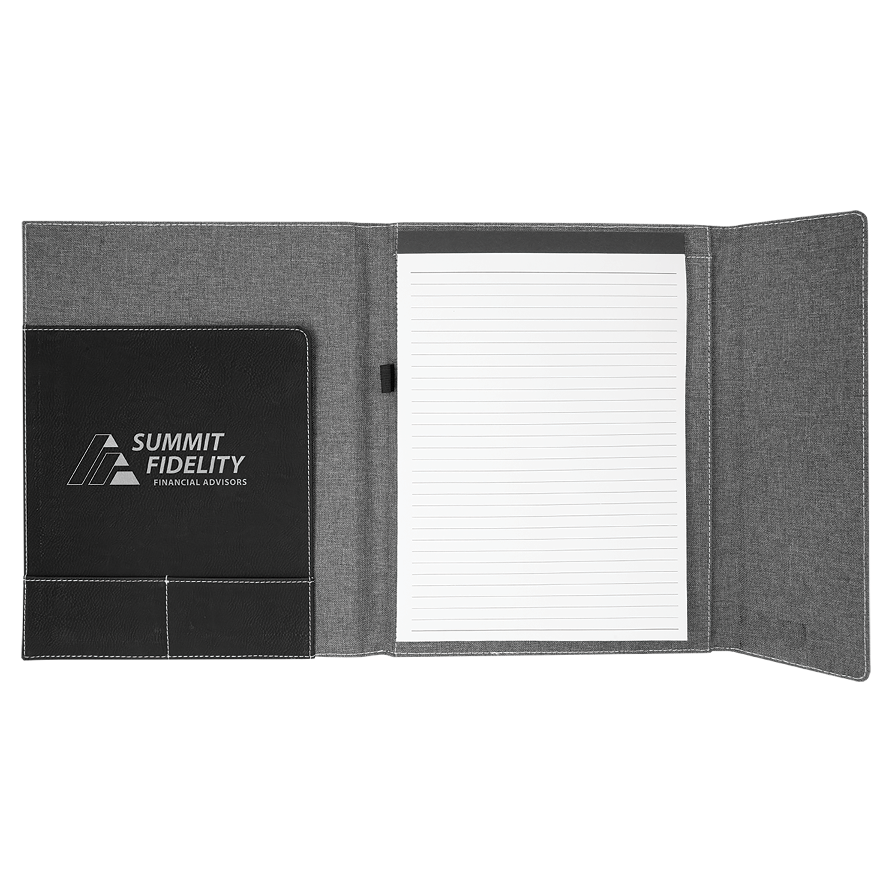 Laserable Leatherette Canvas Portfolios