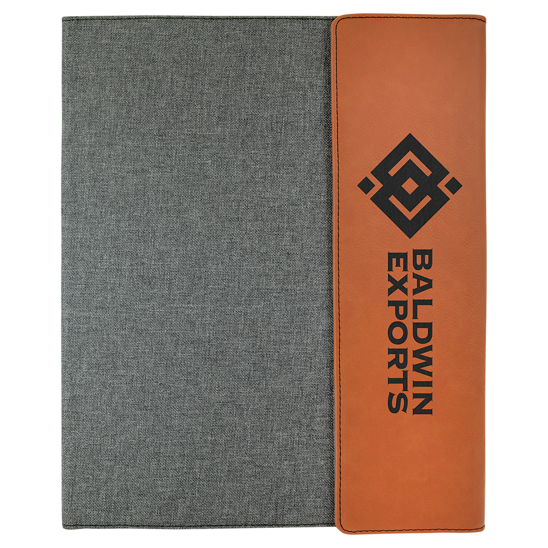 Laserable Leatherette Canvas Portfolios