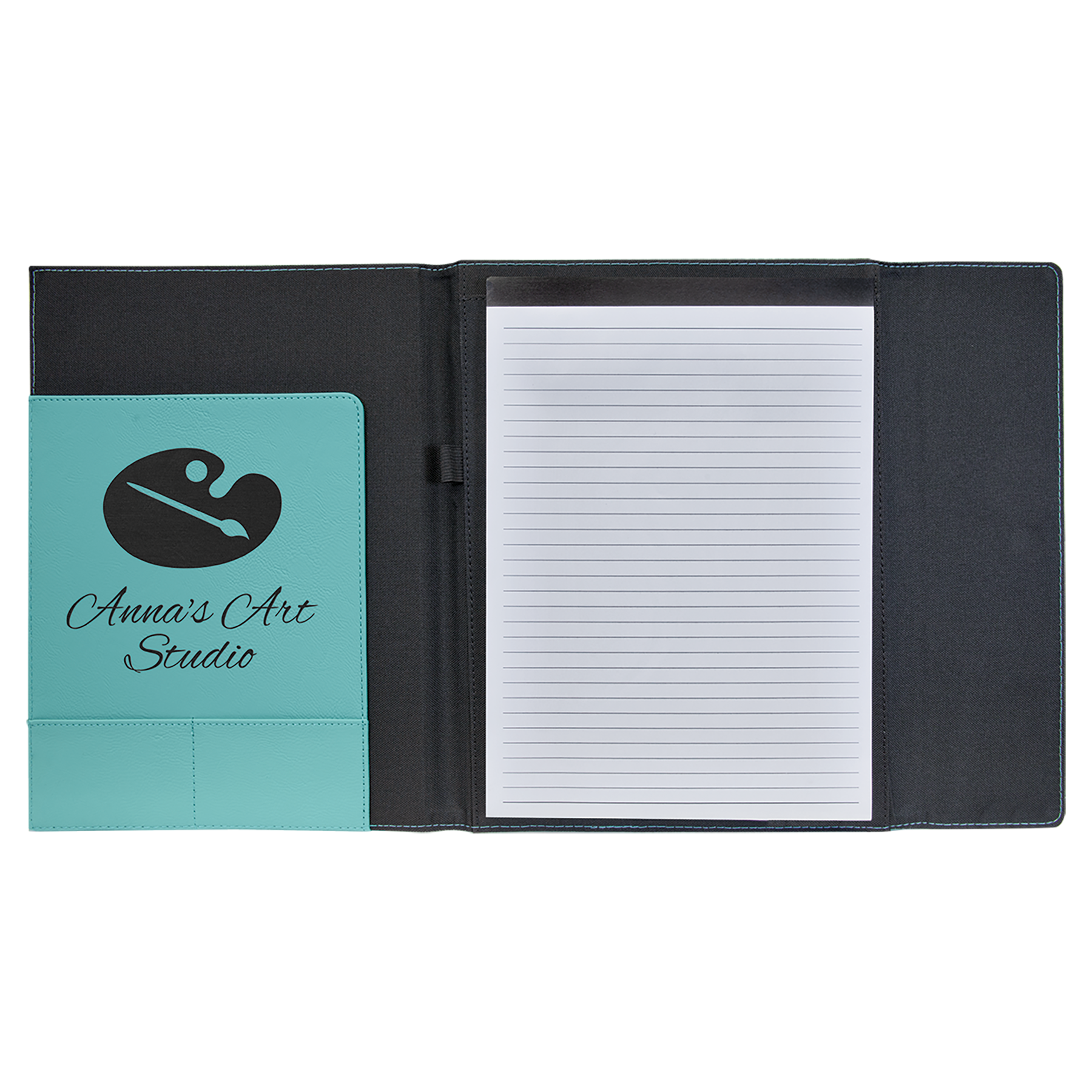 Laserable Leatherette Canvas Portfolios