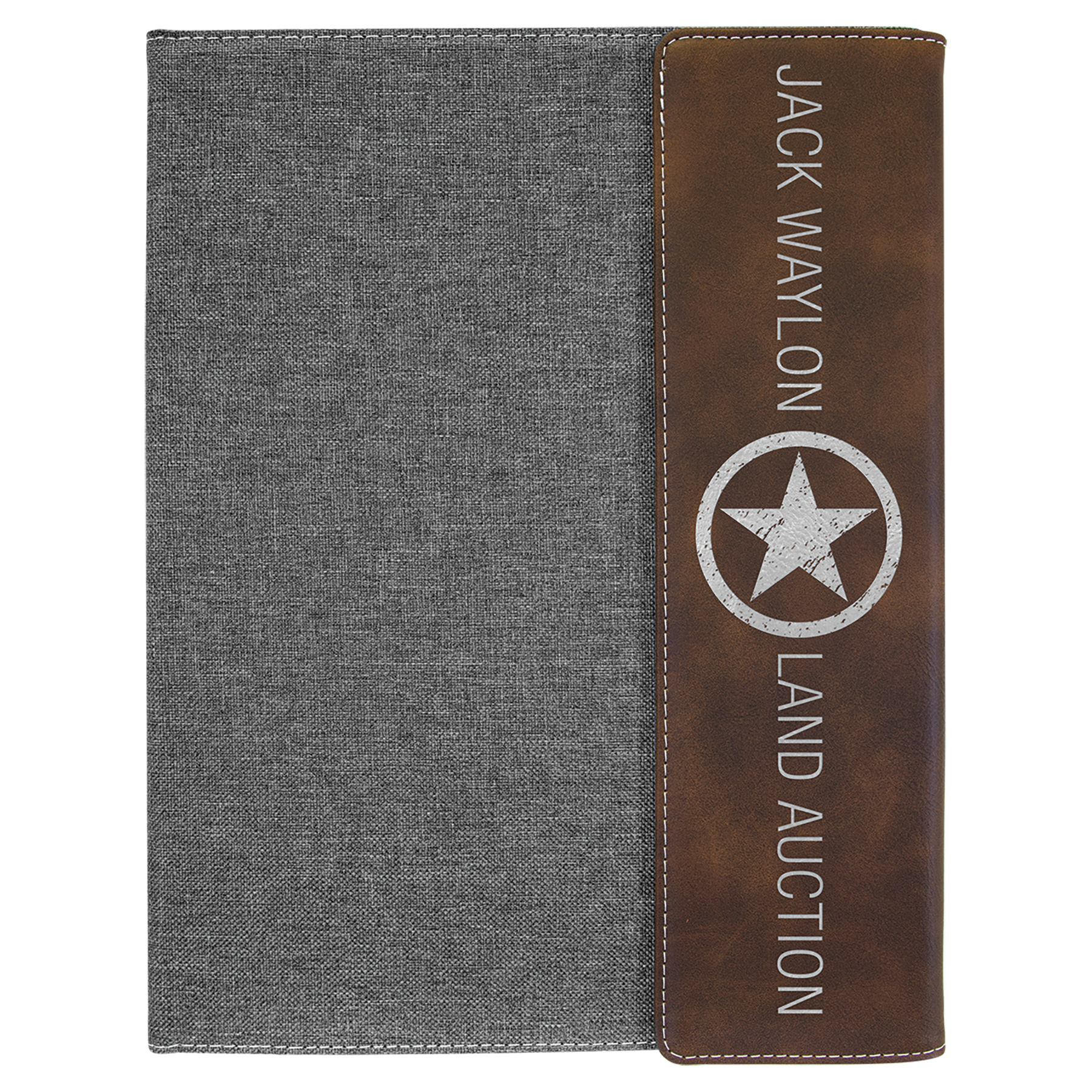 Laserable Leatherette Canvas Portfolios