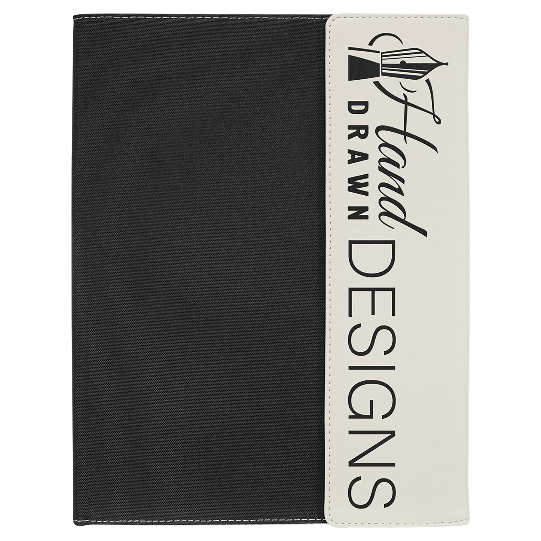 Laserable Leatherette Canvas Portfolios