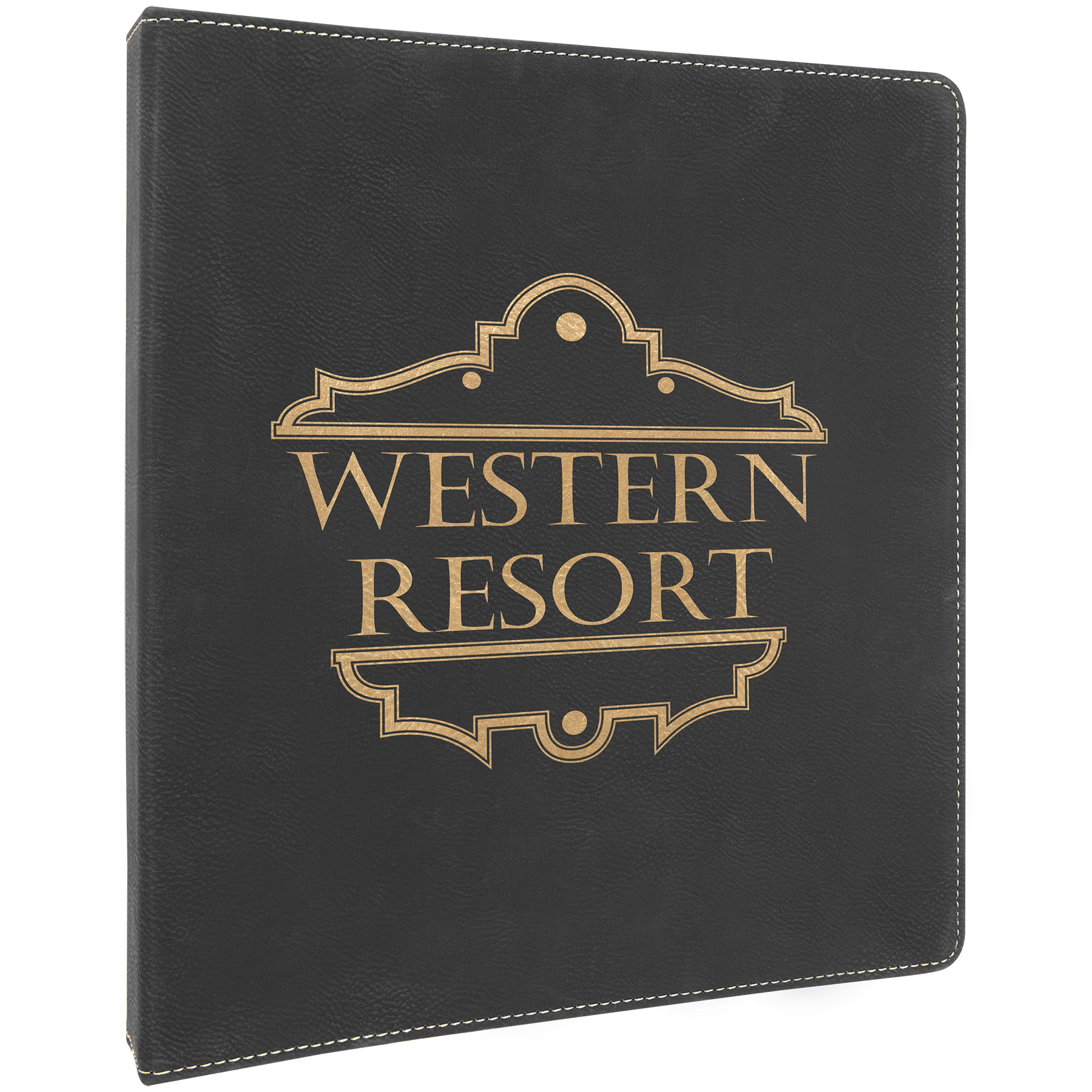 Leatherette 3-Ring Binder