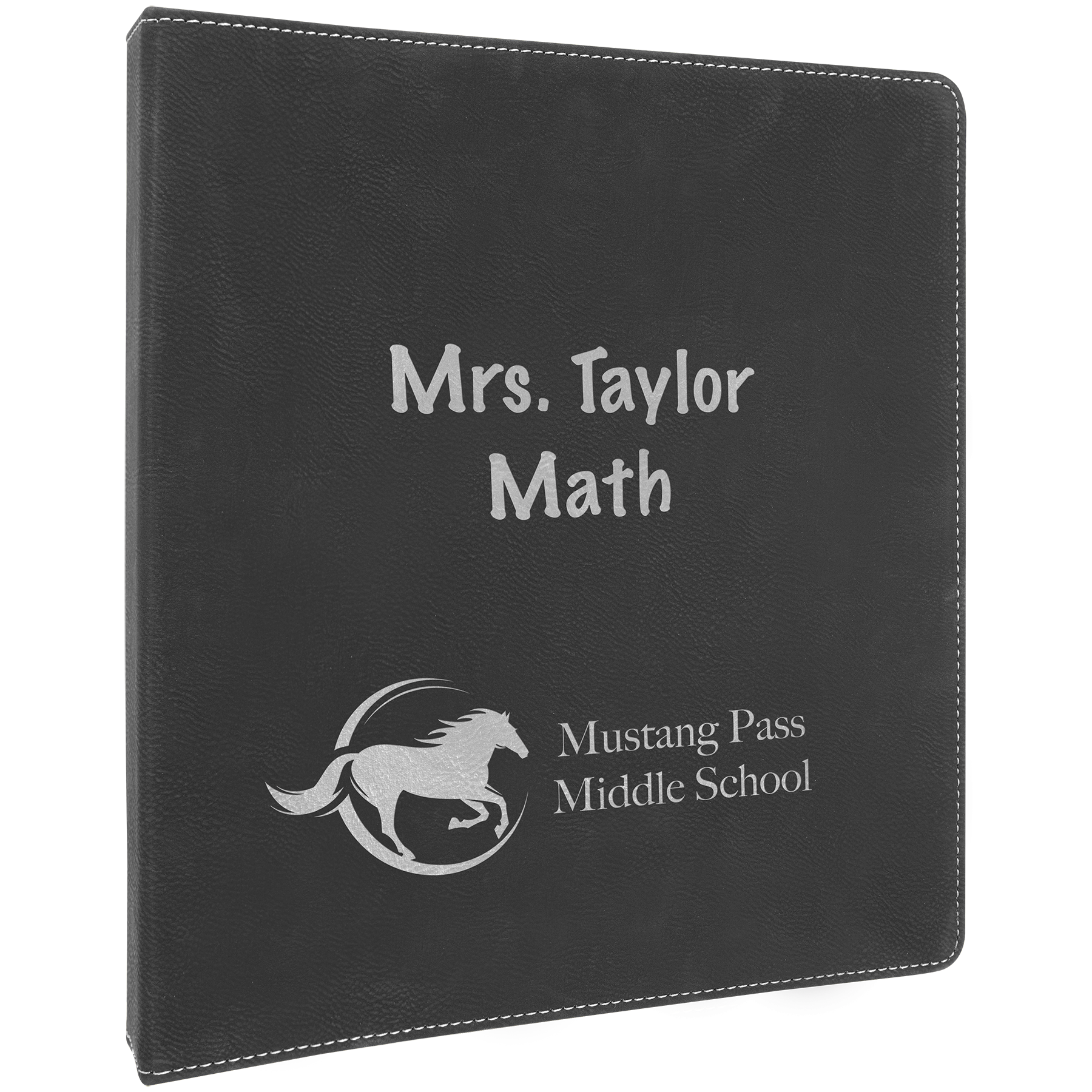 Leatherette 3-Ring Binder