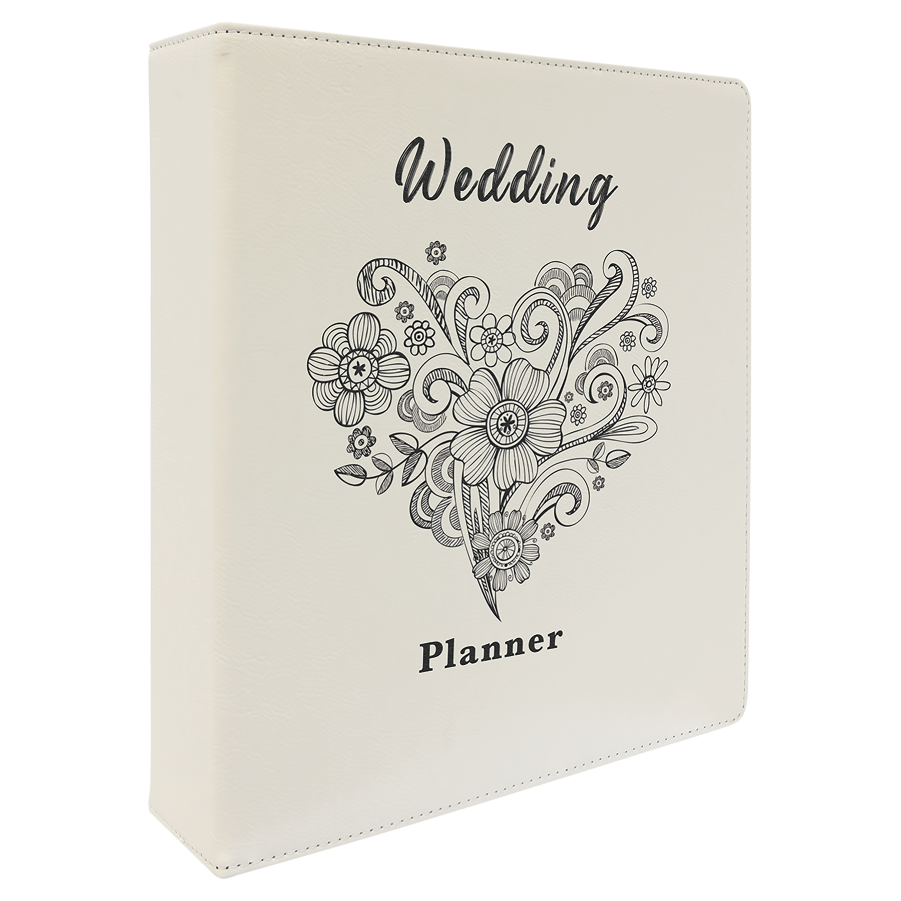 Leatherette 3-Ring Binder
