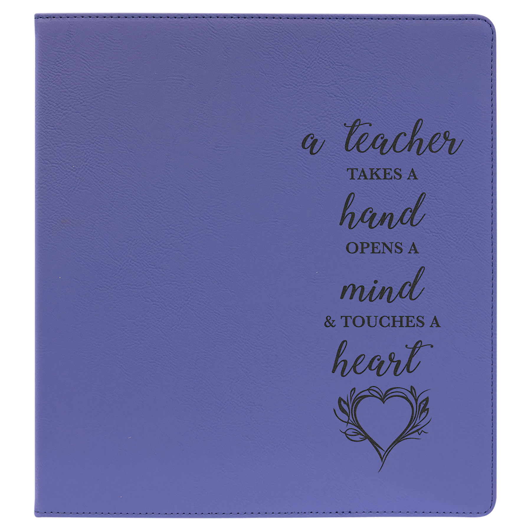 Leatherette 3-Ring Binder