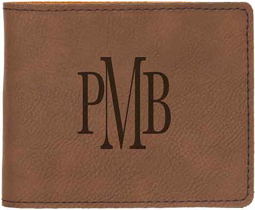 Leatherette Bi-Fold Wallet
