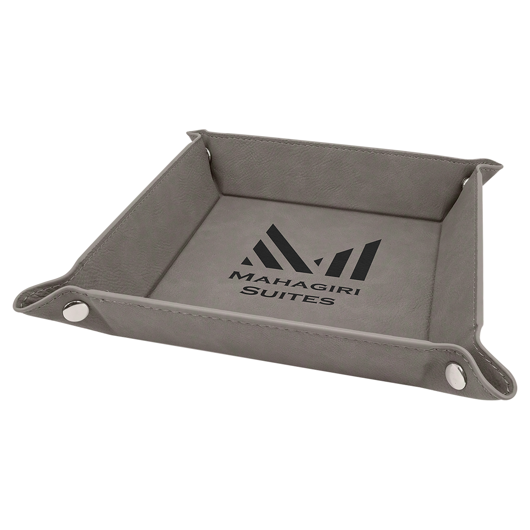 Leatherette Folding Trays