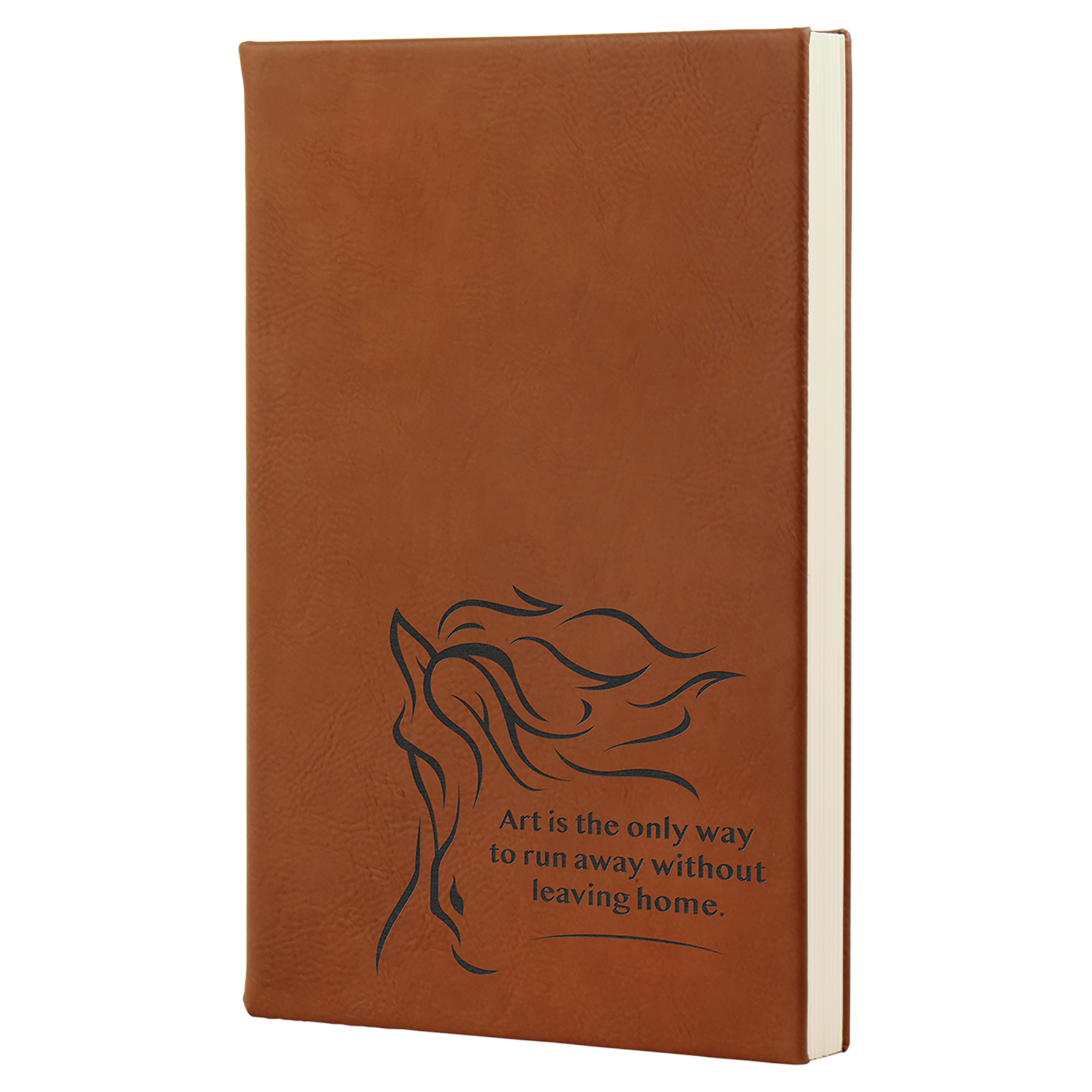 Laserable Leatherette Sketch Books