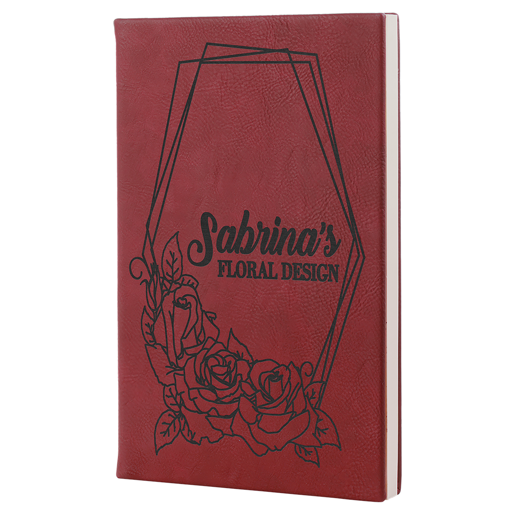 Laserable Leatherette Sketch Books