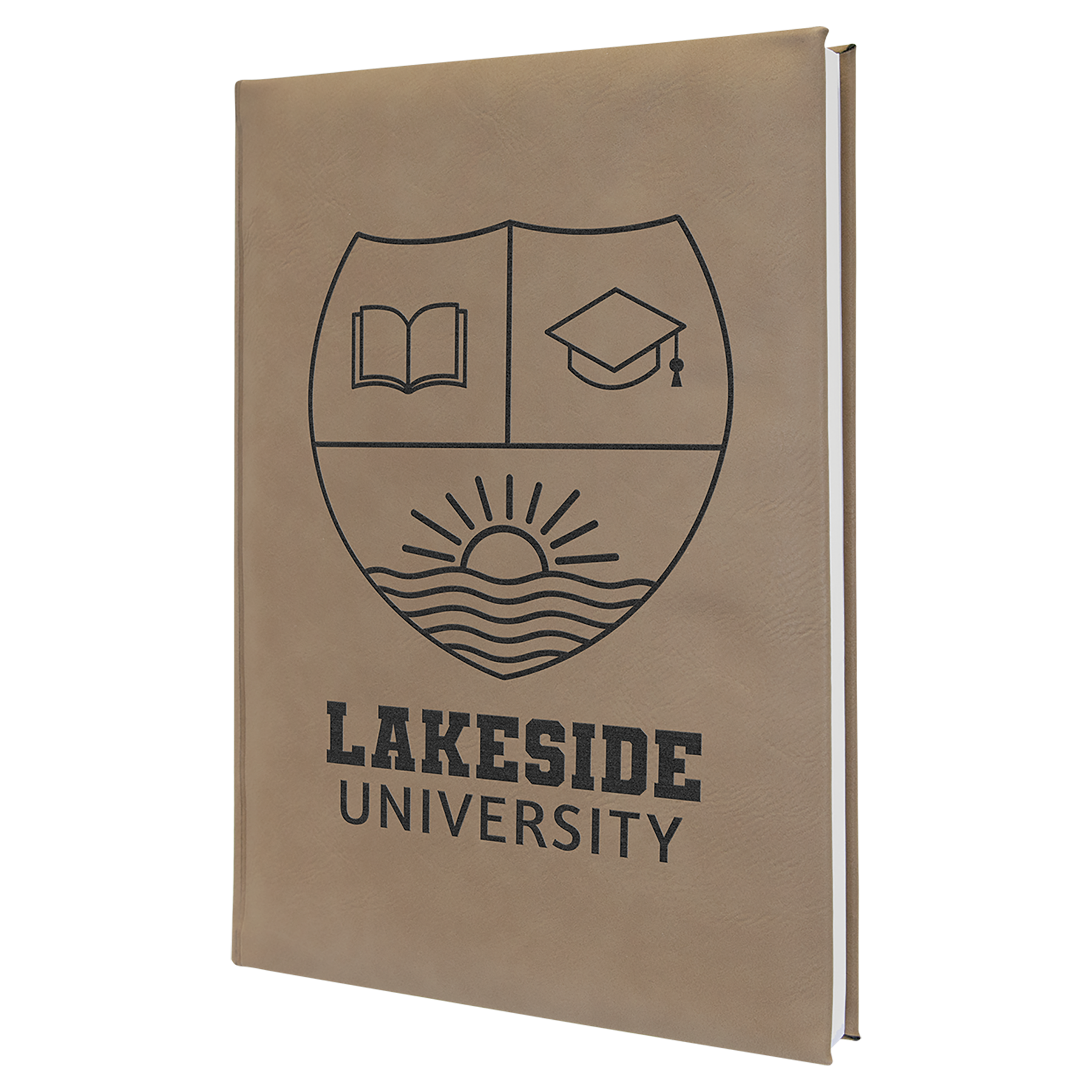 Laserable Leatherette Sketch Books