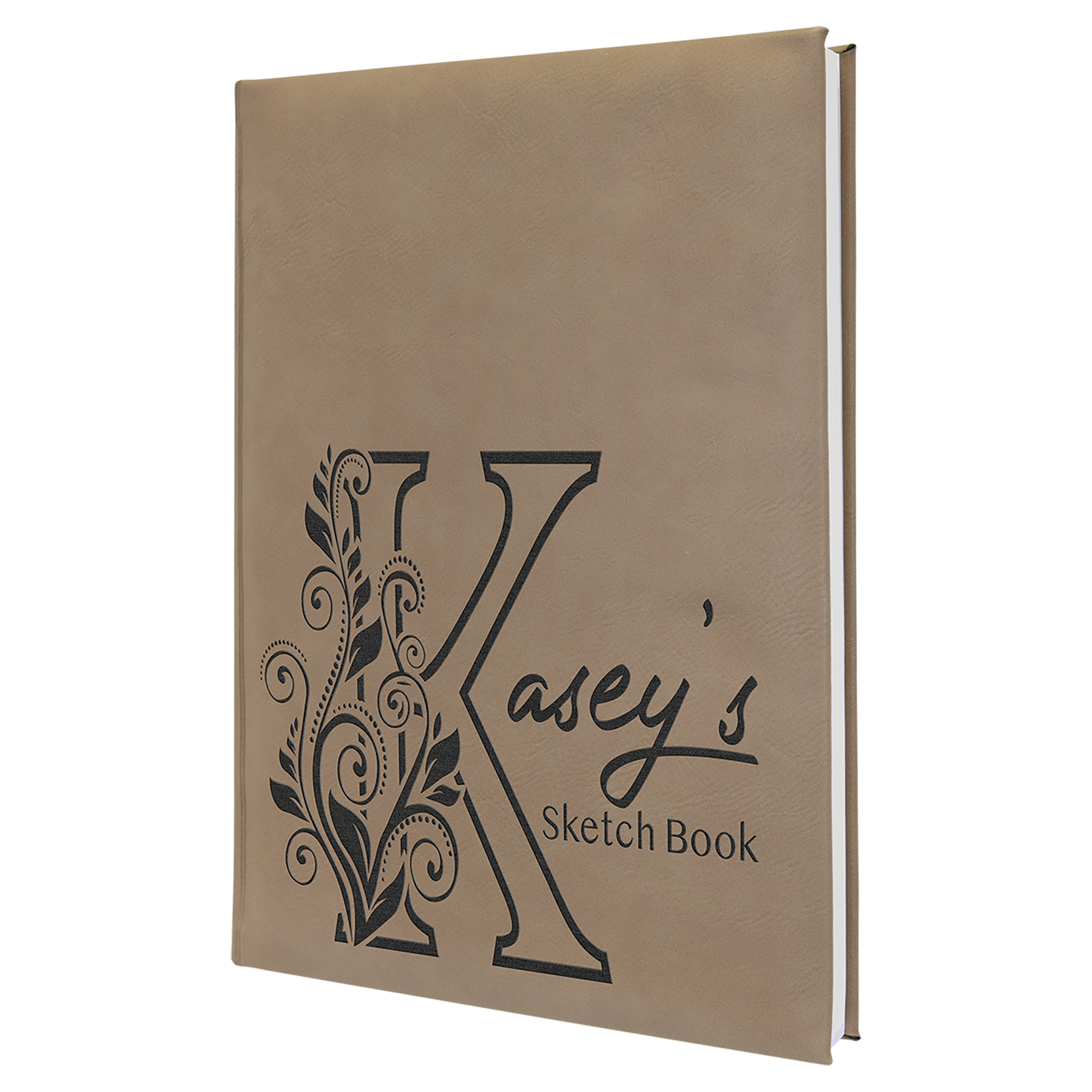 Laserable Leatherette Sketch Books