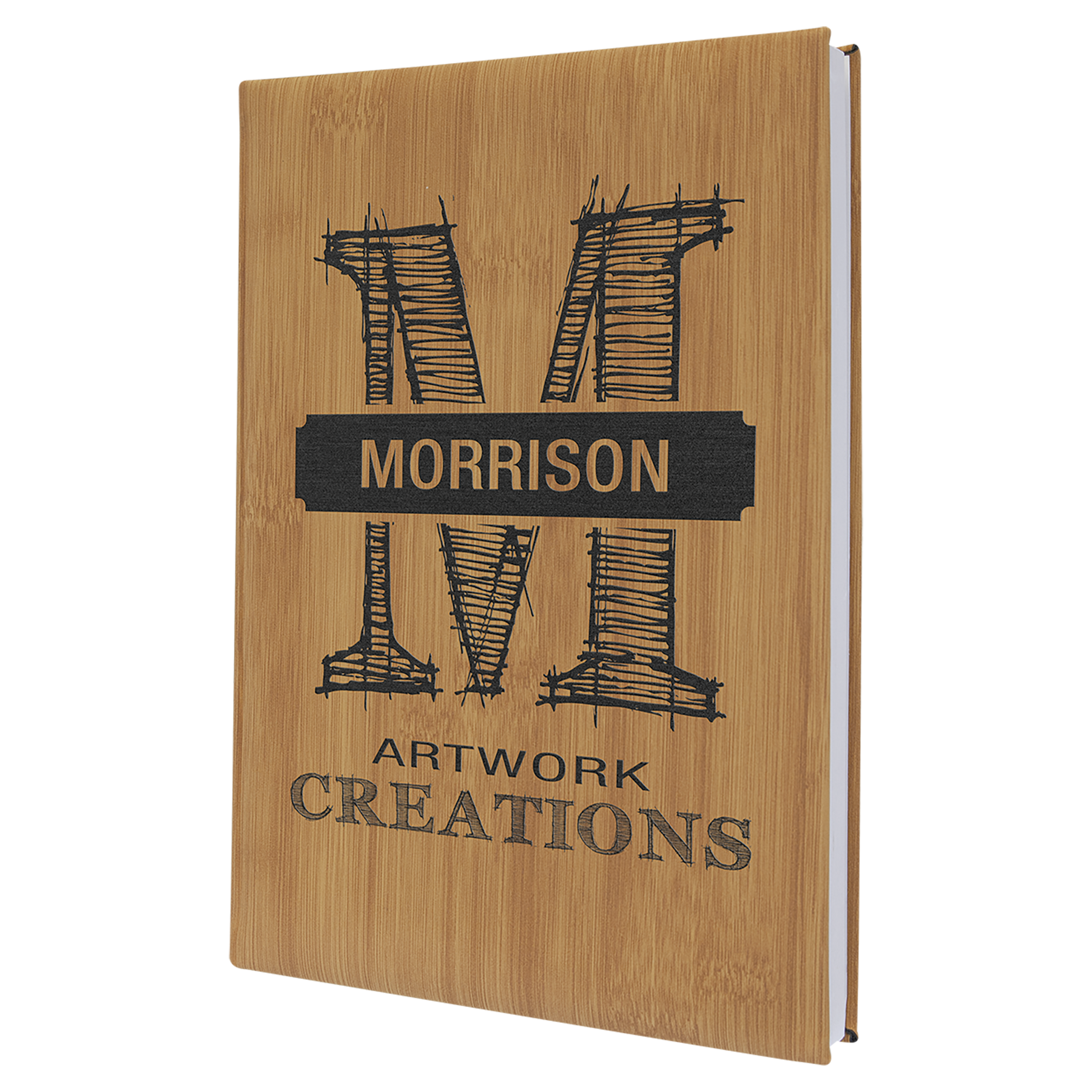 Laserable Leatherette Sketch Books