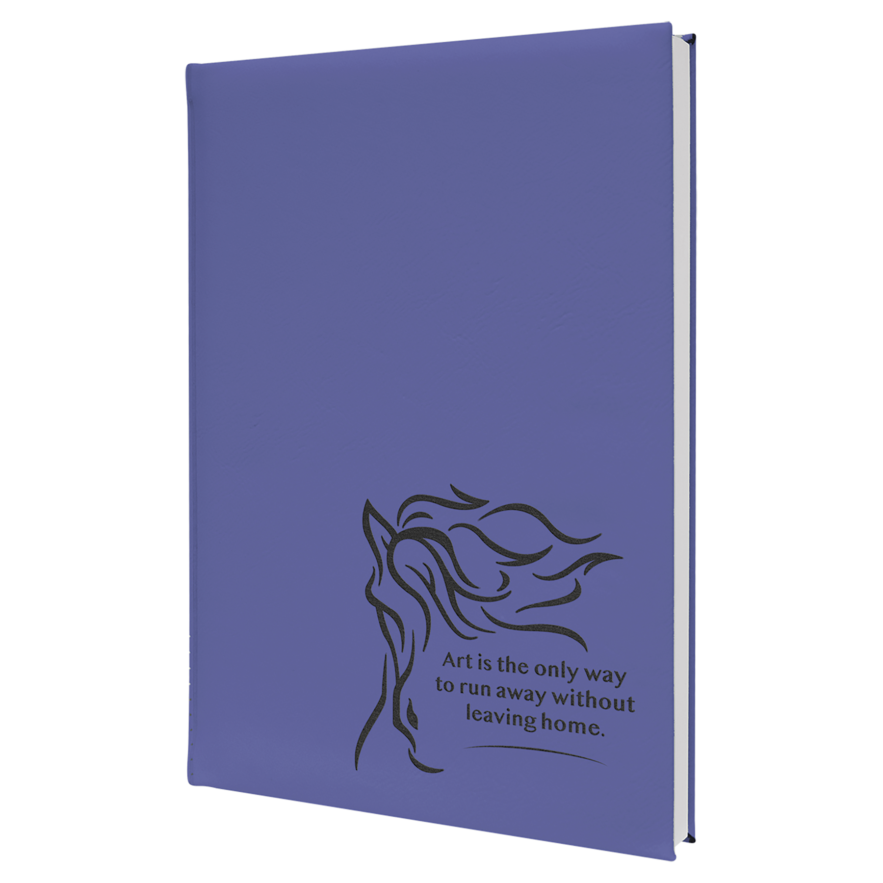 Laserable Leatherette Sketch Books