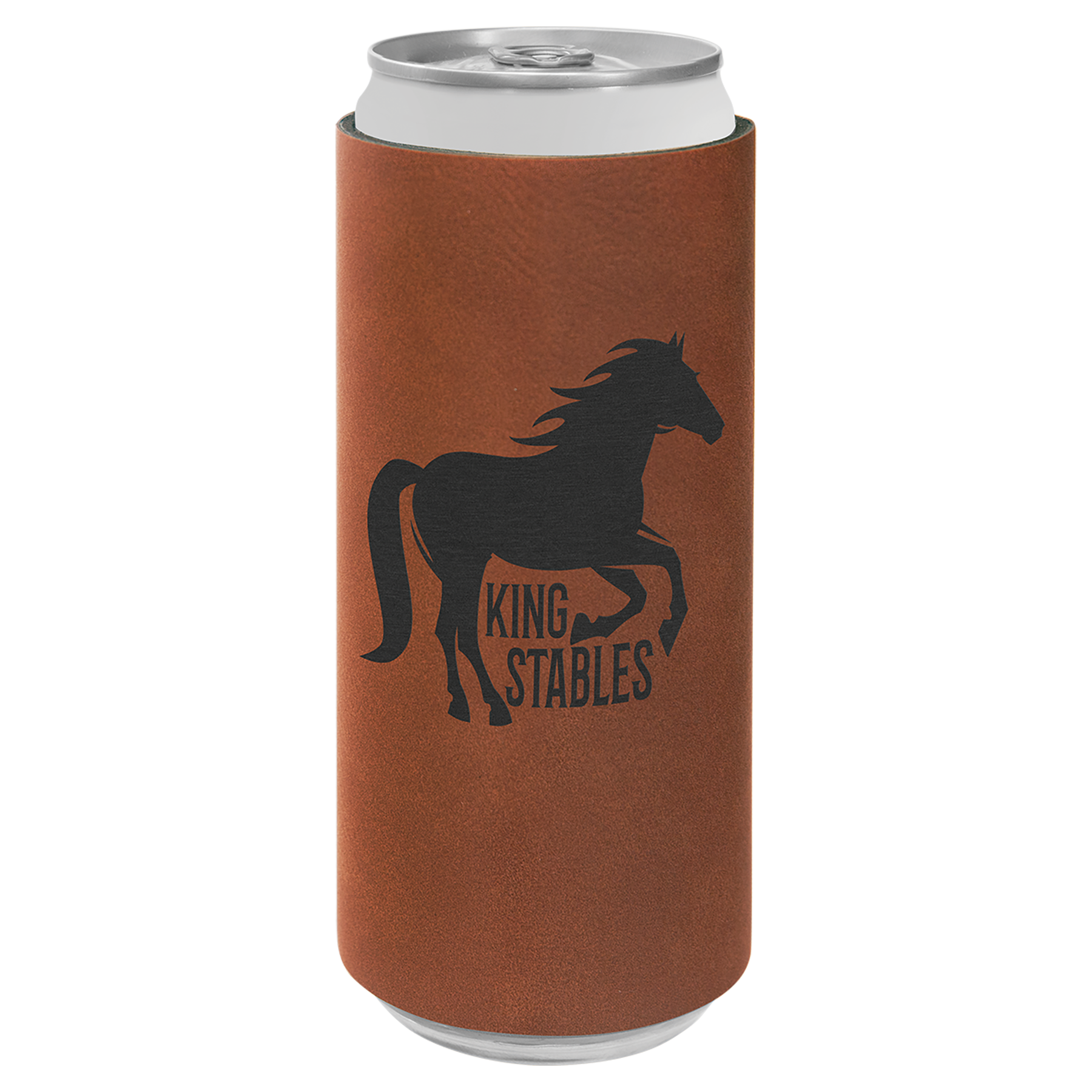 Leatherette Slim Beverage Holder