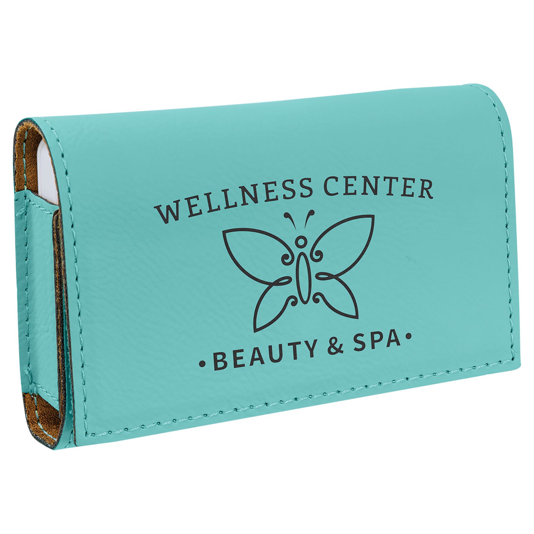 Laserable Leatherette Pill Box with Separate Daily Containers